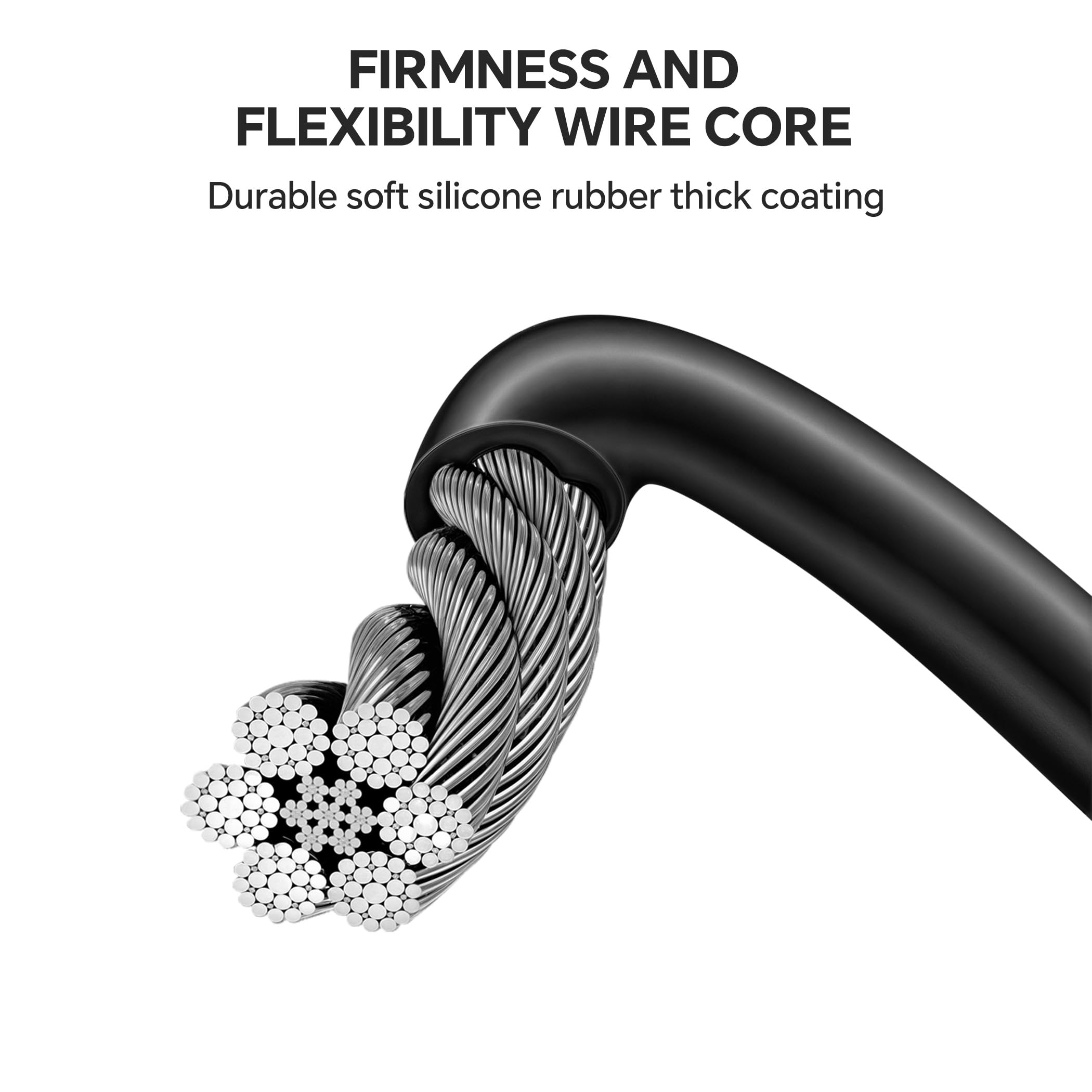 Fanaue Universal Hose For Smartphone Holder, Adjustable Camera Stand Connecting Hose With 1/4" Screws, Flexible Extension Tube For Phone Mount, Dslr, Tripods, Monopods, Photography, Vlogging