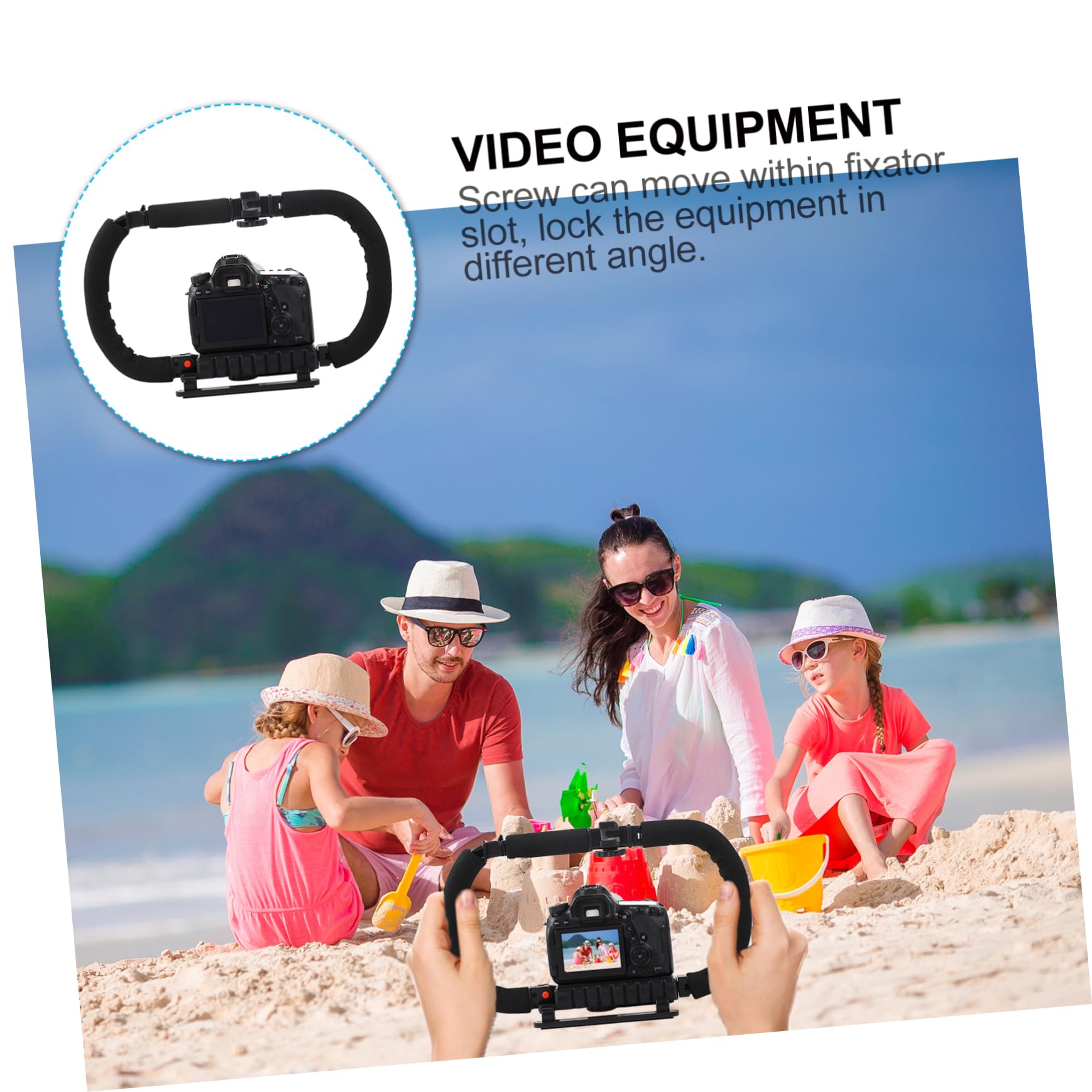 Homoyoyo Handheld Camera Holder Stabilizer For Camera Grip Fixator Support Bracket Comfortable And Sturdy