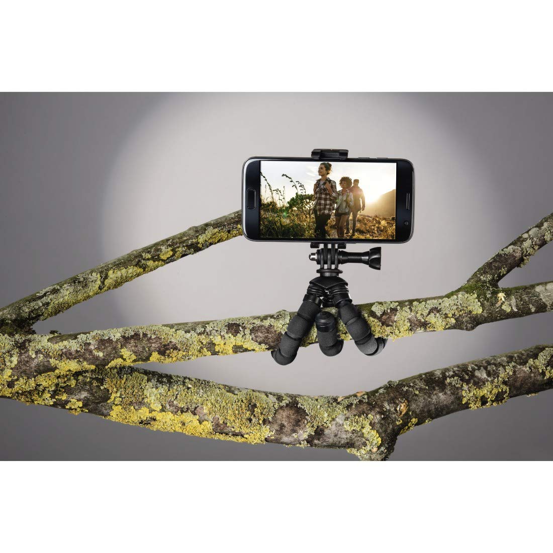 Hama 4609 Flex Mini Tripod For Smartphone And Gopro, 14Cm, Black