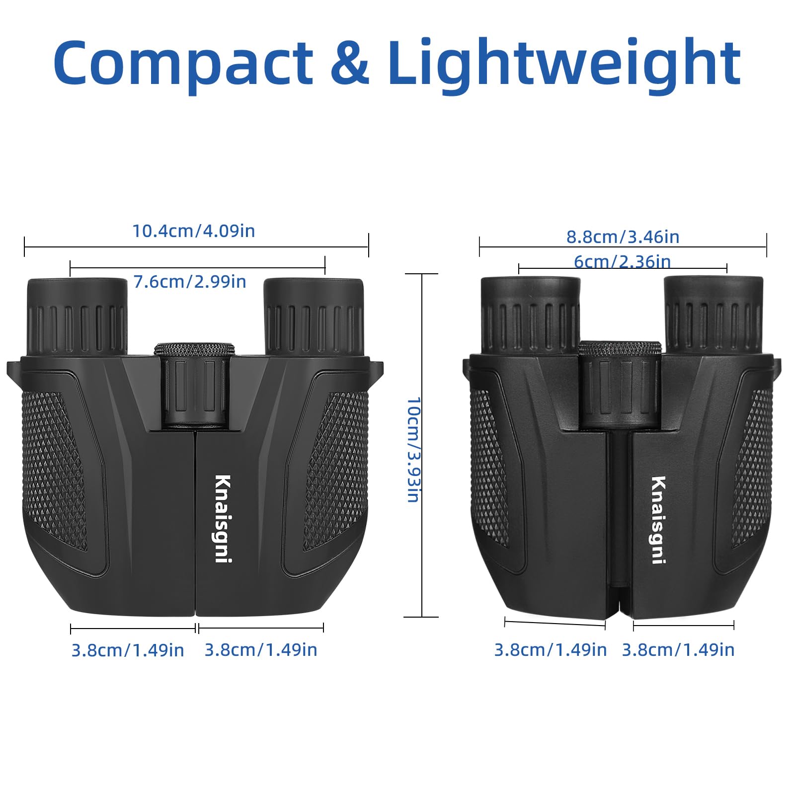 Knaisgni Binoculars For Adults And Kids, 15X25 High Powered Compact Binoculars For Bird Watching, Theater, Concerts, Sightseeing, Opera Concerts