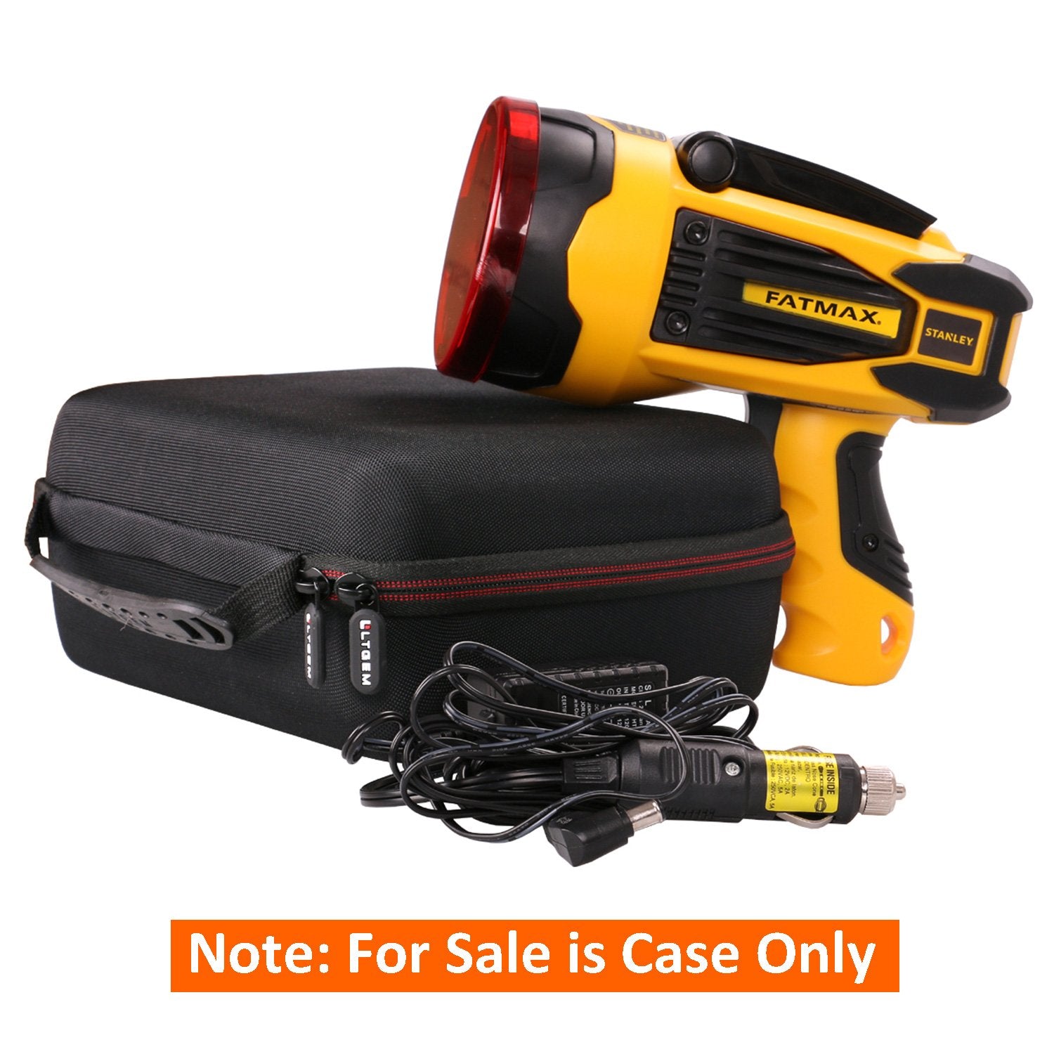 L Ltgem Ltgem Case Compatible With Stanley 2200 Lumen Rechargeable Lithium Ion Ultra Bright Led Spotlight Flashlight, Case Only
