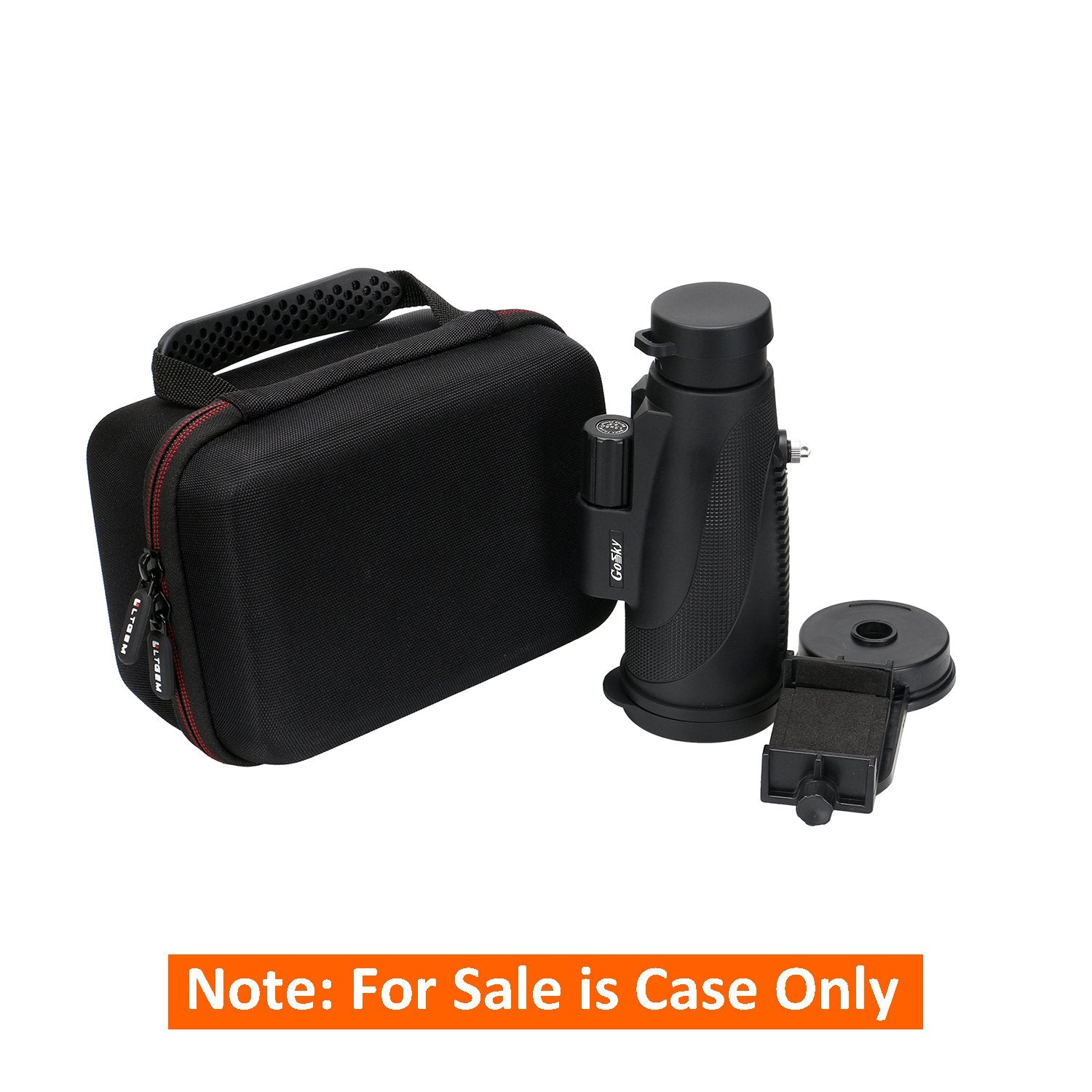 L Ltgem Ltgem Monocular Case Hard Carrying Case Compatible For Gosky 12X55 Or Titan 12X50 Or Pankoo 40X60 High Power Prism Monocular Telescope