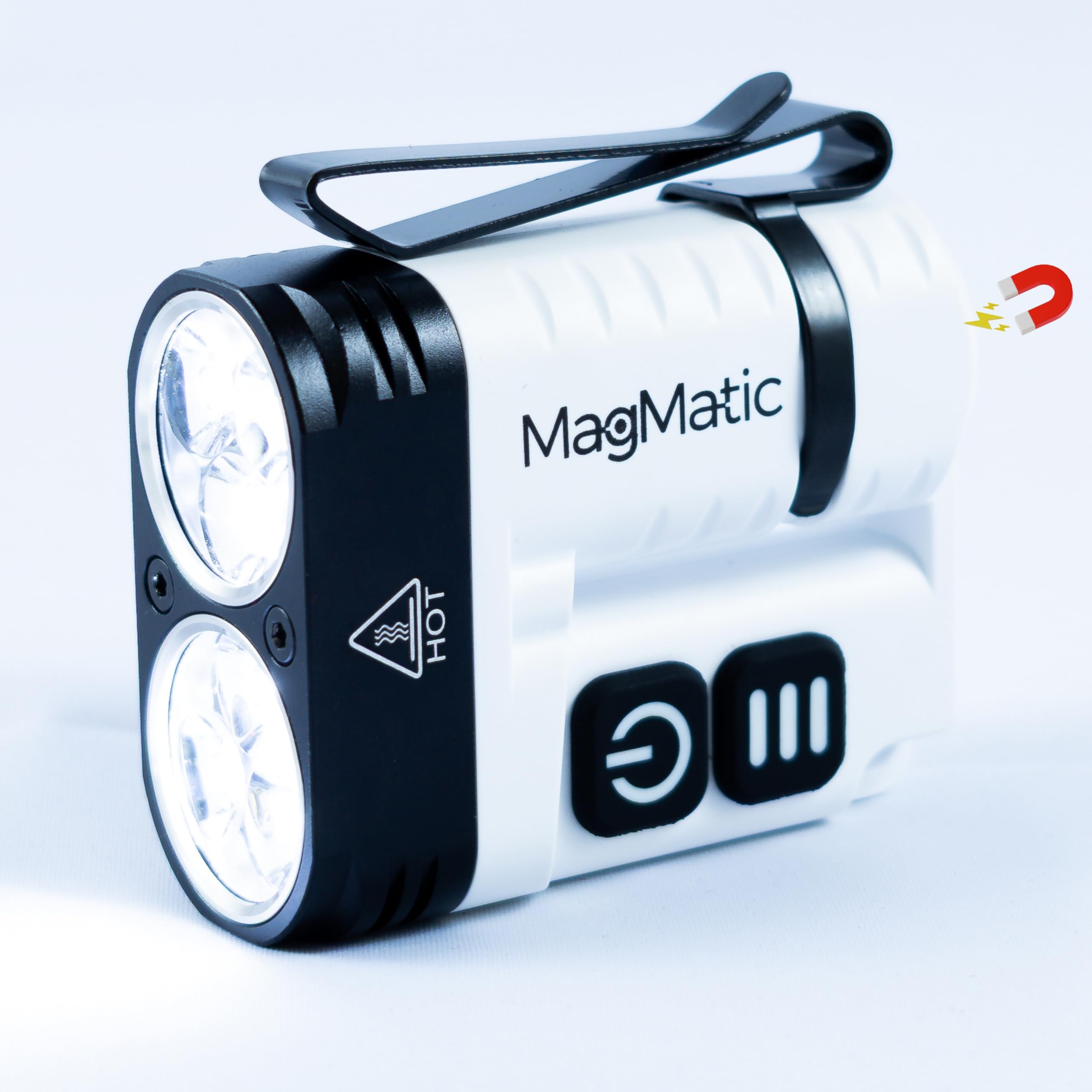 Magmatic Power Ore Super Bright Keychain Flashlight With High Lumens Level Of 1600 Lm The Brightest Flashlight In The World At Your Hand. Edc Keychain With Magnetic Recheargeable Features Perfect For Camping