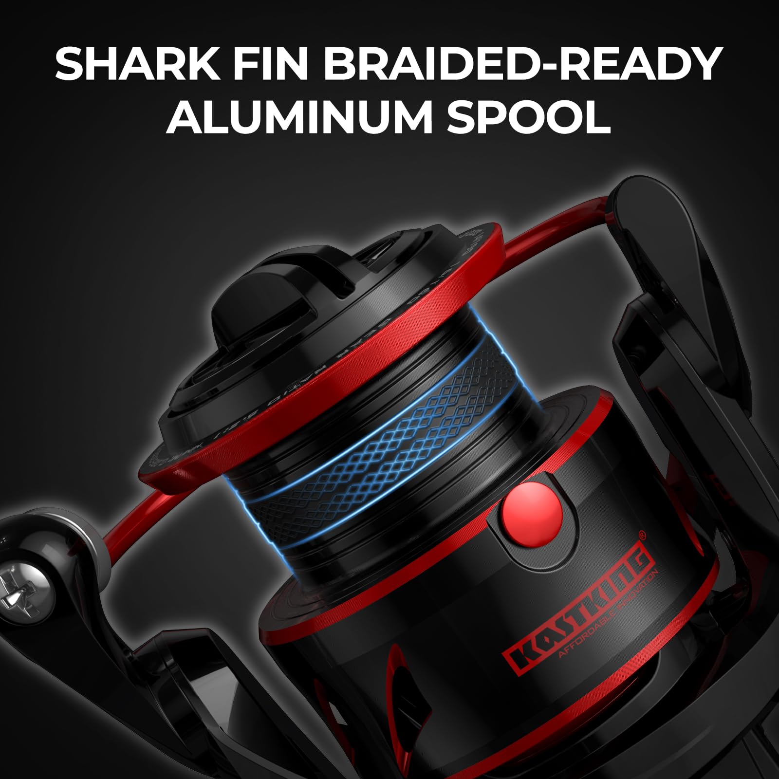 Kastking Sharky Iii Spinning Fishing Reel,Size 3000 And Zephyr Dual Tip Fishing Rod, 7' Ml & M Spinning Rod