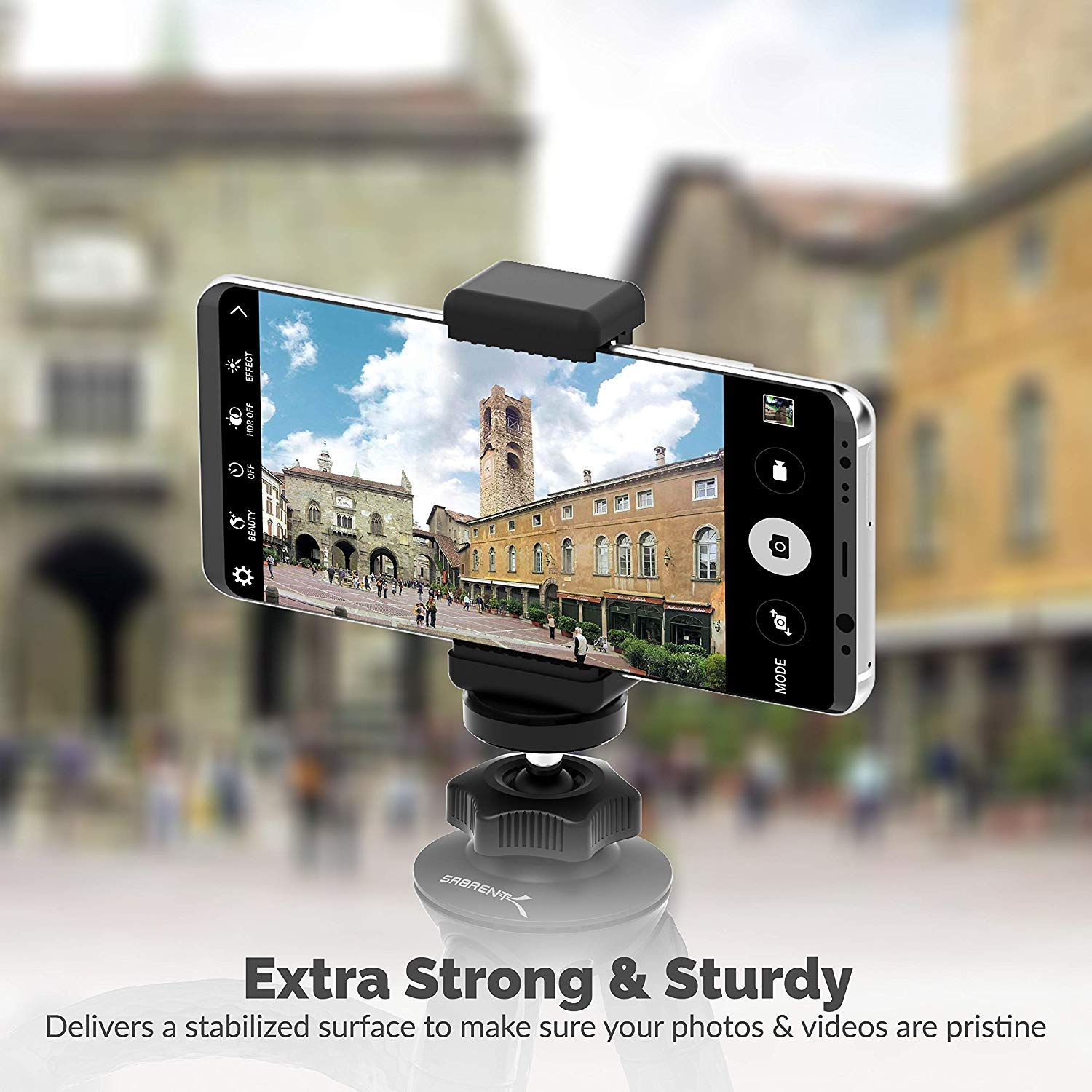Sabrent Universal Flexible With Ball Head Bundle For Standard Tripod Mount (Tp-Fltp-Tbhd)