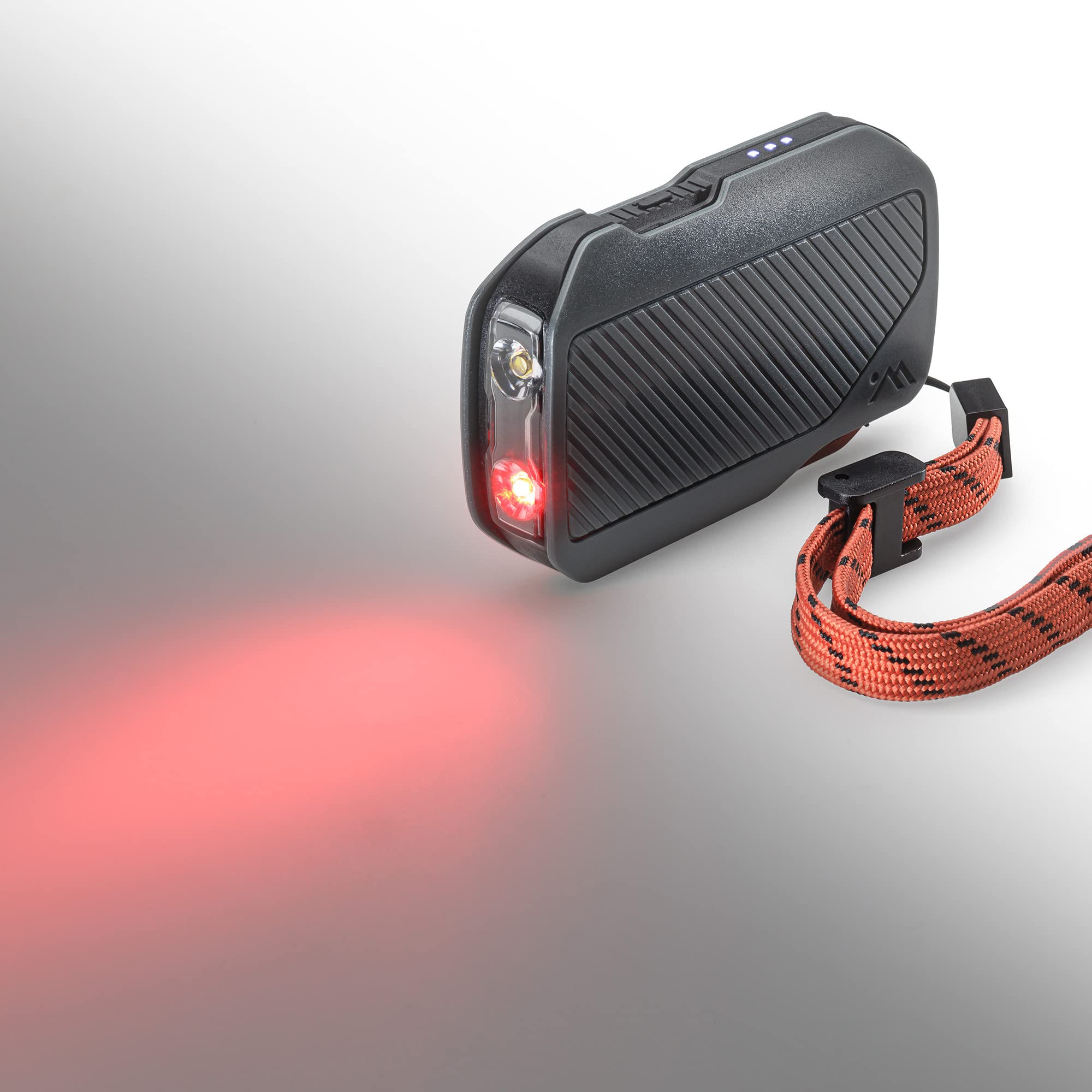 Ampex Rechargeable Flashlight  300 Lumen Led Flashlight, Waterproof, Red Mode, Usb-C, Essential Camping Accessories With Tactical 200H Runtime