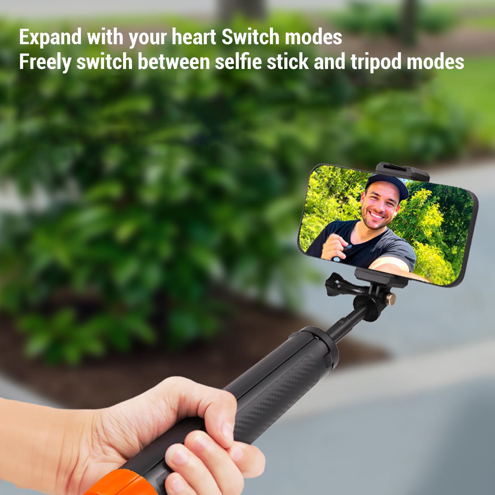 Licaevey Extendable Mini Camera Tripod, 4 In 1 Selfie Stick Tripod Water Floating Selfie Stick Or Grip With 1/4 Inch Screw For Action 5 Pro 4 3 For X4 X3 Ace Pro 2