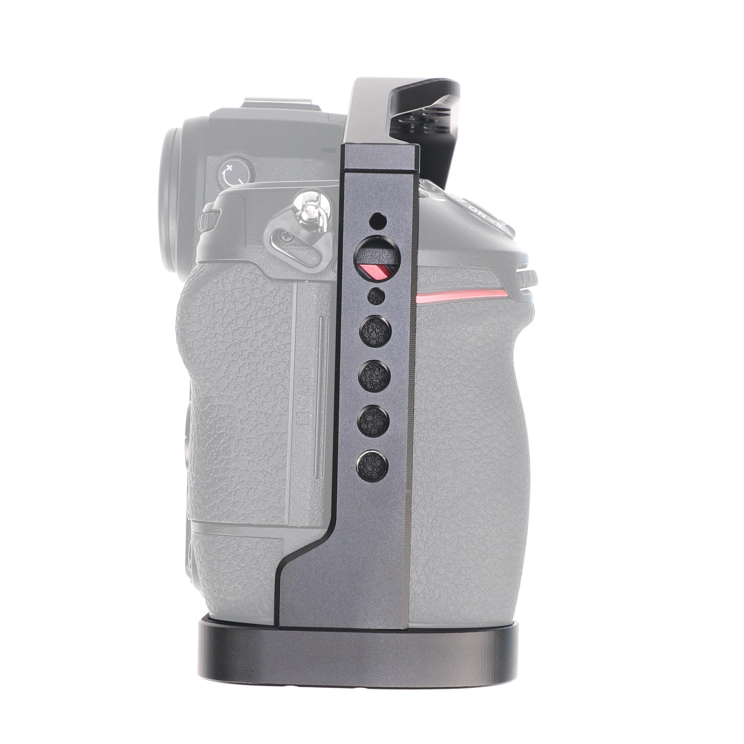 Focusfoto Camera Cage With Top/Side Handle Kit For Nikon Z8 Mirrorless Camera, Aluminium Video Stabilizer Rig With Cold Shoe, 1/4" Screw Mount, 3/8"-16 Locating Pins For Arri Grip, Qr Plate For Acra