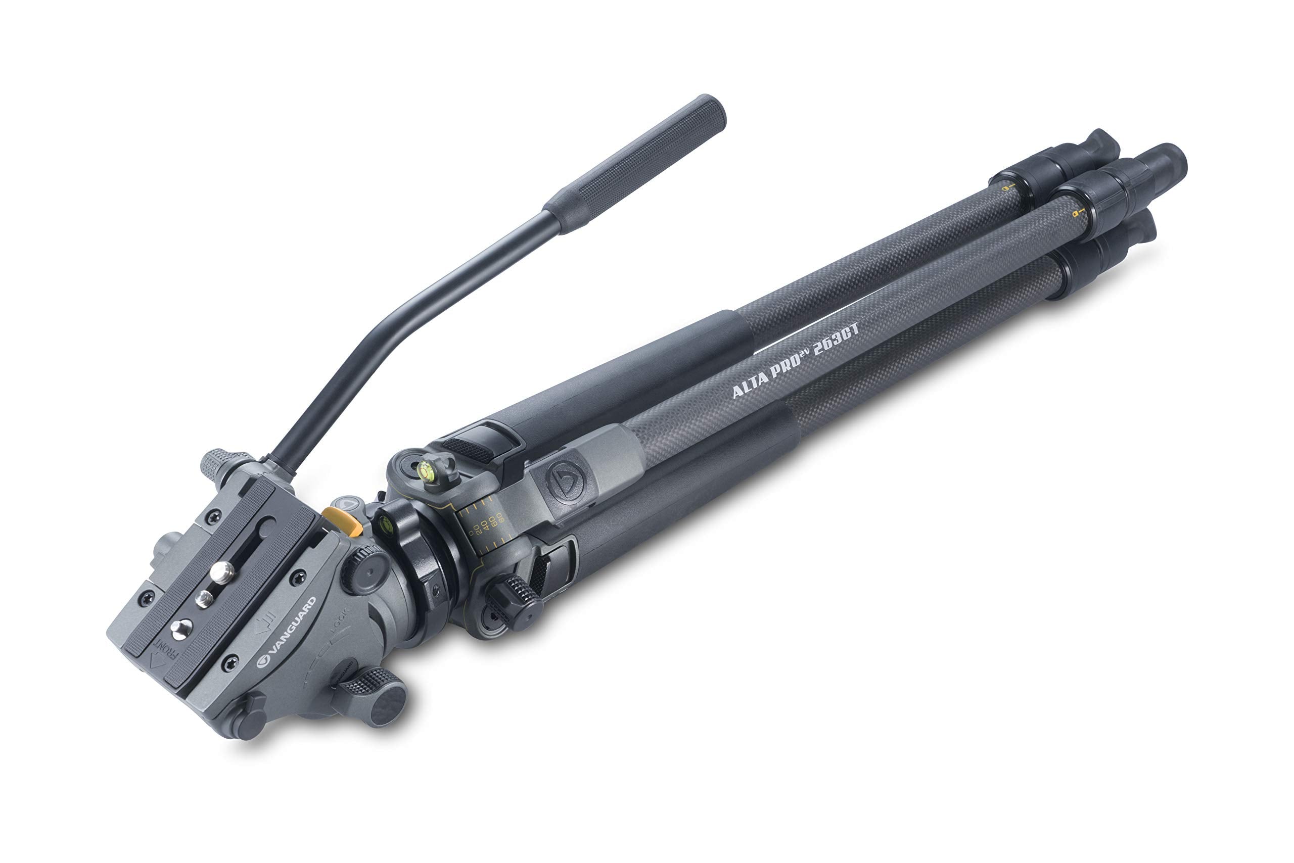Vanguard Alta Pro 2V 263Cvp Carbon Fiber Video Tripod With Alta Ph-123V Video Head