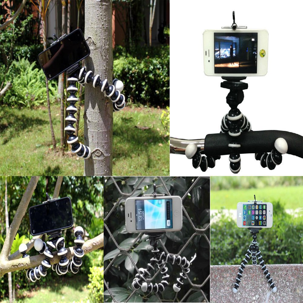 Maxllto Flexible Tripod Stand Gorilla Holder Pod For Digital Camera Dv Cam