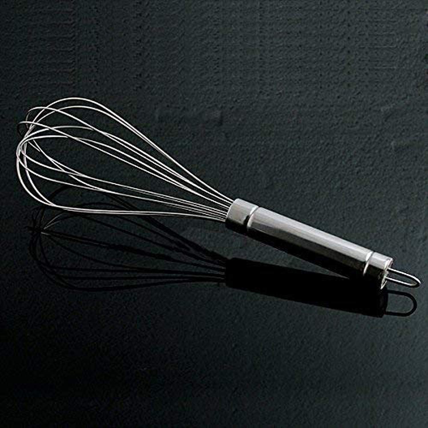 Kuber Industries Stainless Steel (15 Cm) Soup & Juice Strainer And Hand Blender Mixer Froth Whisker Latte Makerg(20Cm)(Silver) (Model: Hs_37_Kubmart020469)