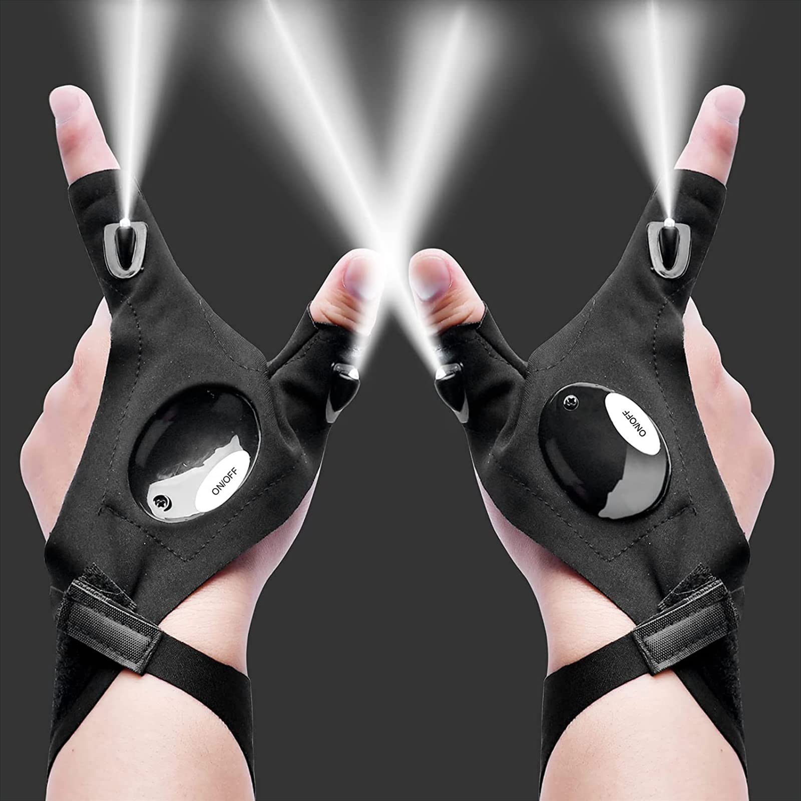 Kuchey Fathers Day Dad  Birthday Gadgets  From Daughter Wife Easter  For Him Valentines Christmas Stocking Stuffers For Men Boyfriend Husband Led Flashlight Gloves Fishing Repairing Tools