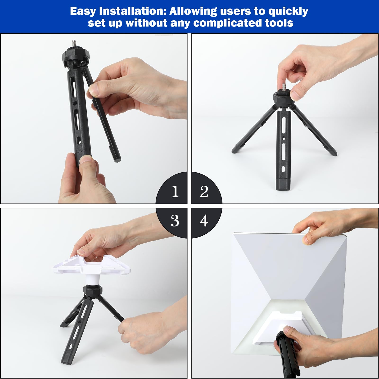Zeroffi Starlink Mini Tripod Mounting Kit, Portable Starlink Mini Tripod Mount Include Starlink Mini Stand And Tripod Adapter, Compact Size Accessories For Starlink Mini