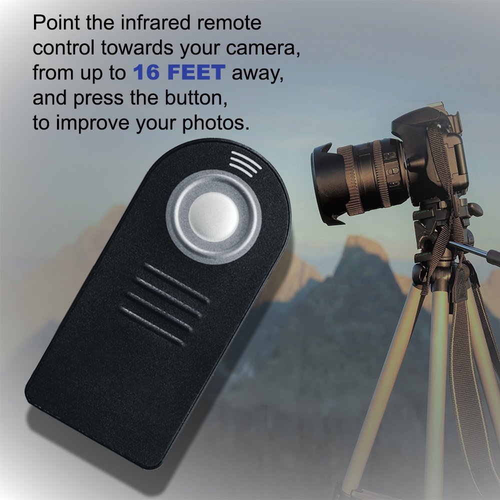 Deals Number One 57" Inch Lightweight Aluminum Camera Tripod + Remote Shutter Release For Nikon (4 Piece Set)