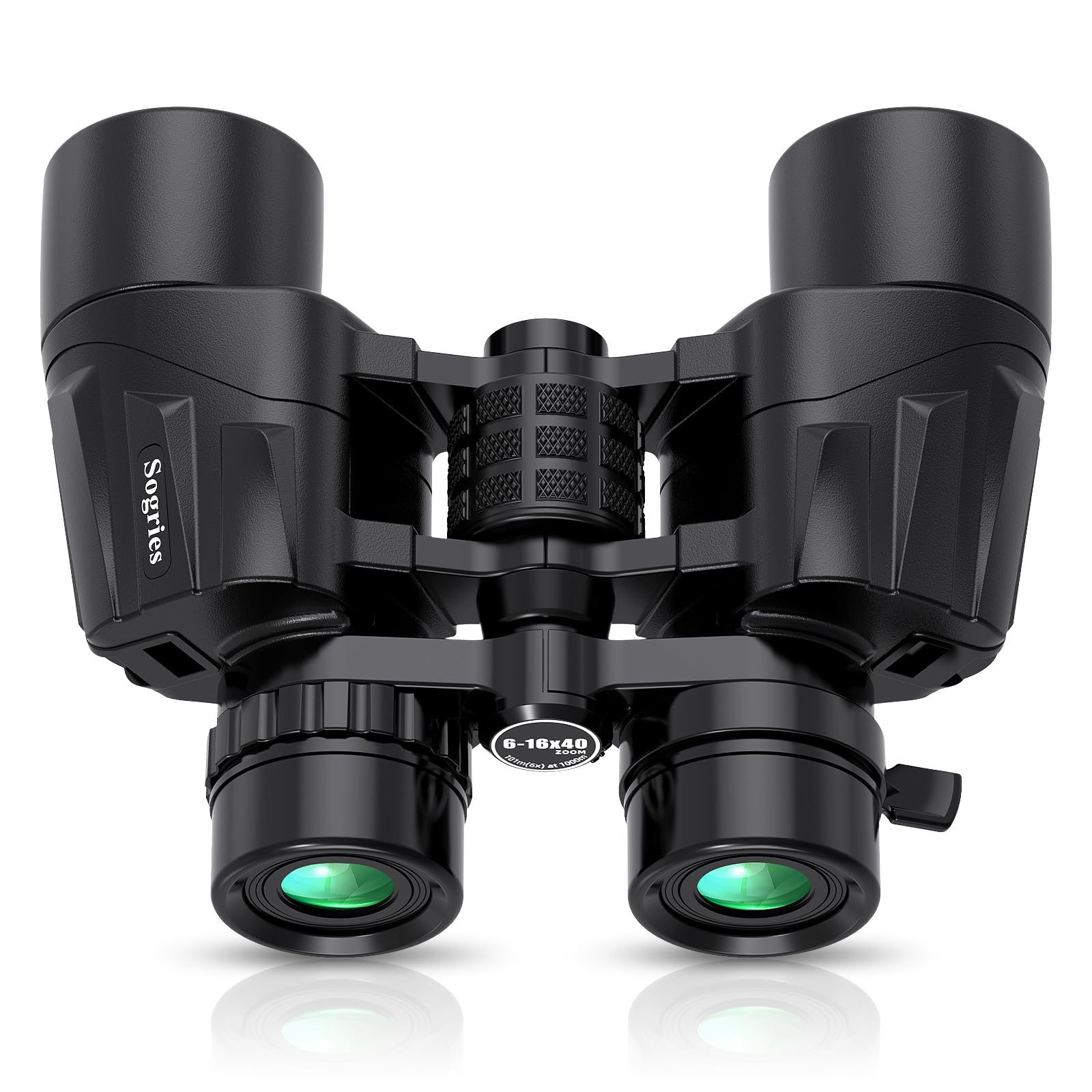 Sogries 6-16X40 Hd Zoom Binoculars For Adults, High Powered, Large View, Bak4 Prism, Waterproof, Clear Low Light Vision For Bird Watching,Hiking, Travel