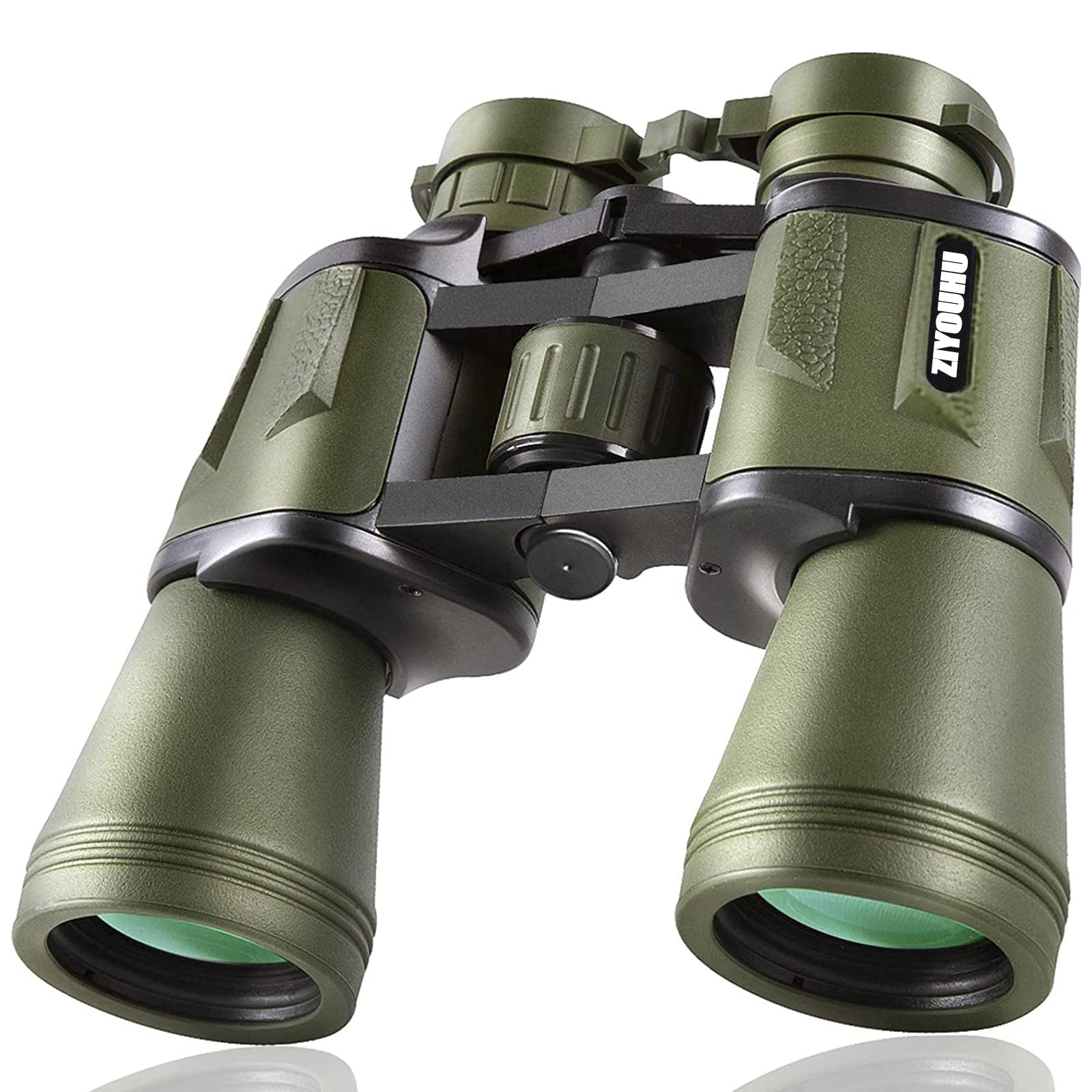 Ziyouhu 20X50 Binoculars For Adults And Kids,High Power Military Low Light Night Vision Binoculars,Waterproof Hd Professional/Compact Binoculars,Telescope For Adults Bird Watching Travel Hunting Stargazing