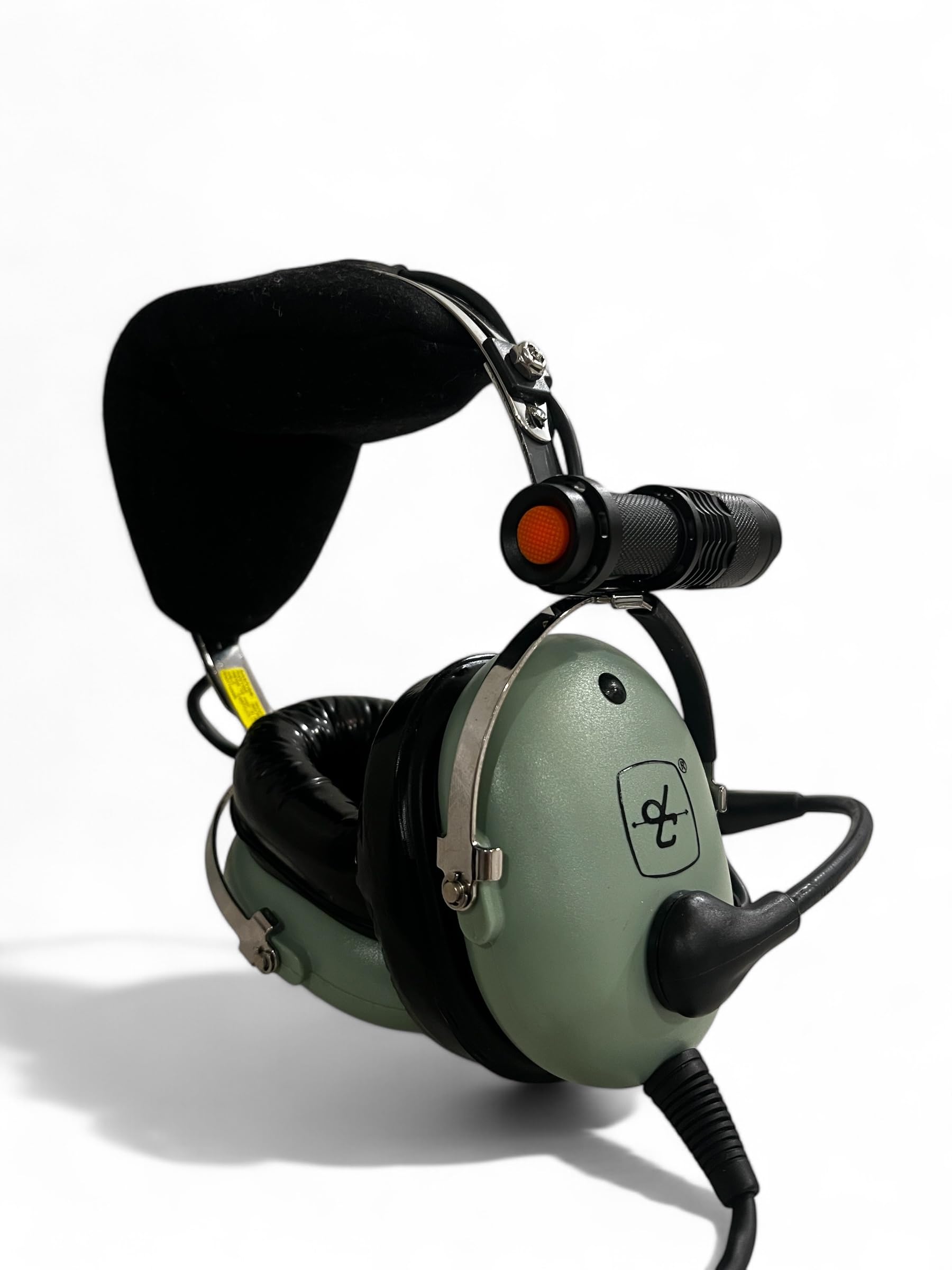 Flightpro Dual-Mode Red Pilot Flashlight: Zoomable, Sos Strobe, Headset-Mountable, Single Battery Powered