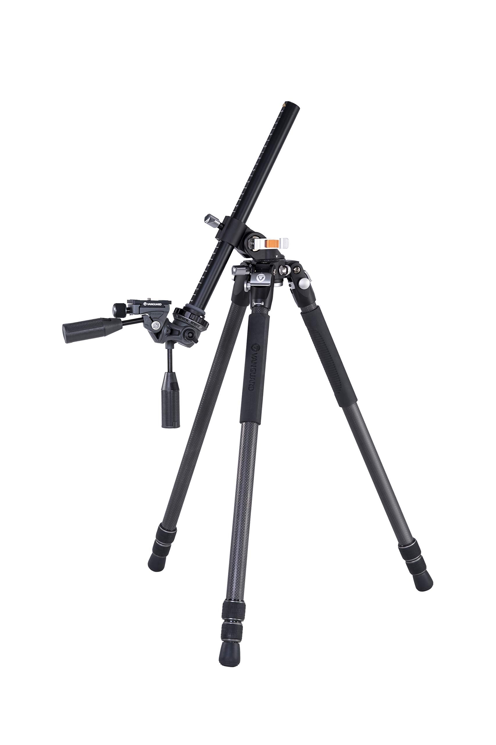 Vanguard Veo3+263Cp Carbon Fiber Tripod With Panhead And Multi-Angle Center Column For Overhead Shots