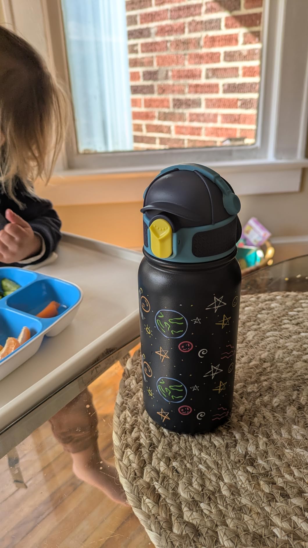 Oldley Kids Water Bottle 12Oz Insulated Water Bottle, Double Wall Stainless Steel Vacuum Bottle