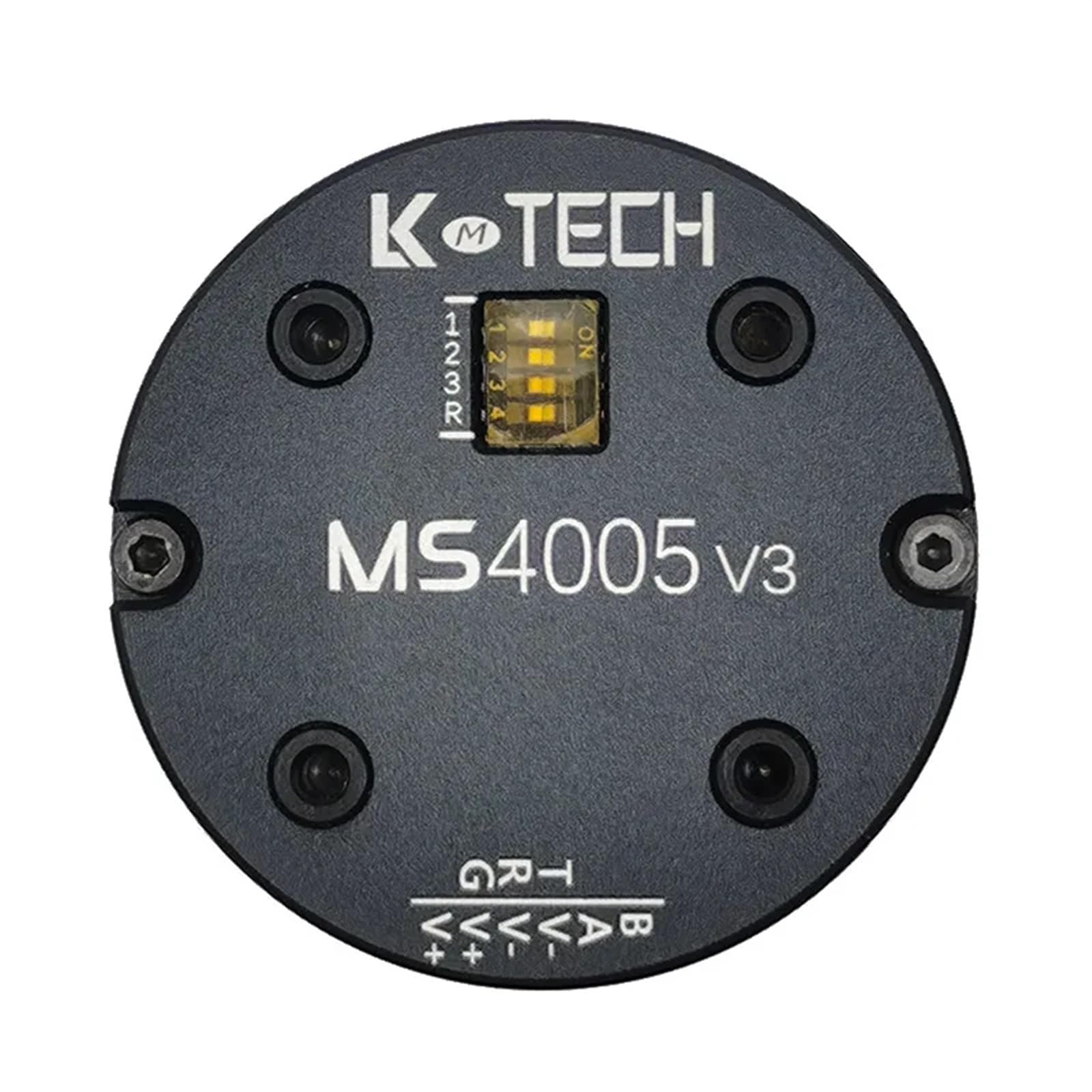Esxswydr Ms4005V3(Rmd-S-4005) Developed Low Speed Smooth Through Slip Ring Micro Bldc Gimbal Motor For Ptz Gimbal Camera(Size:Can-18Bit)