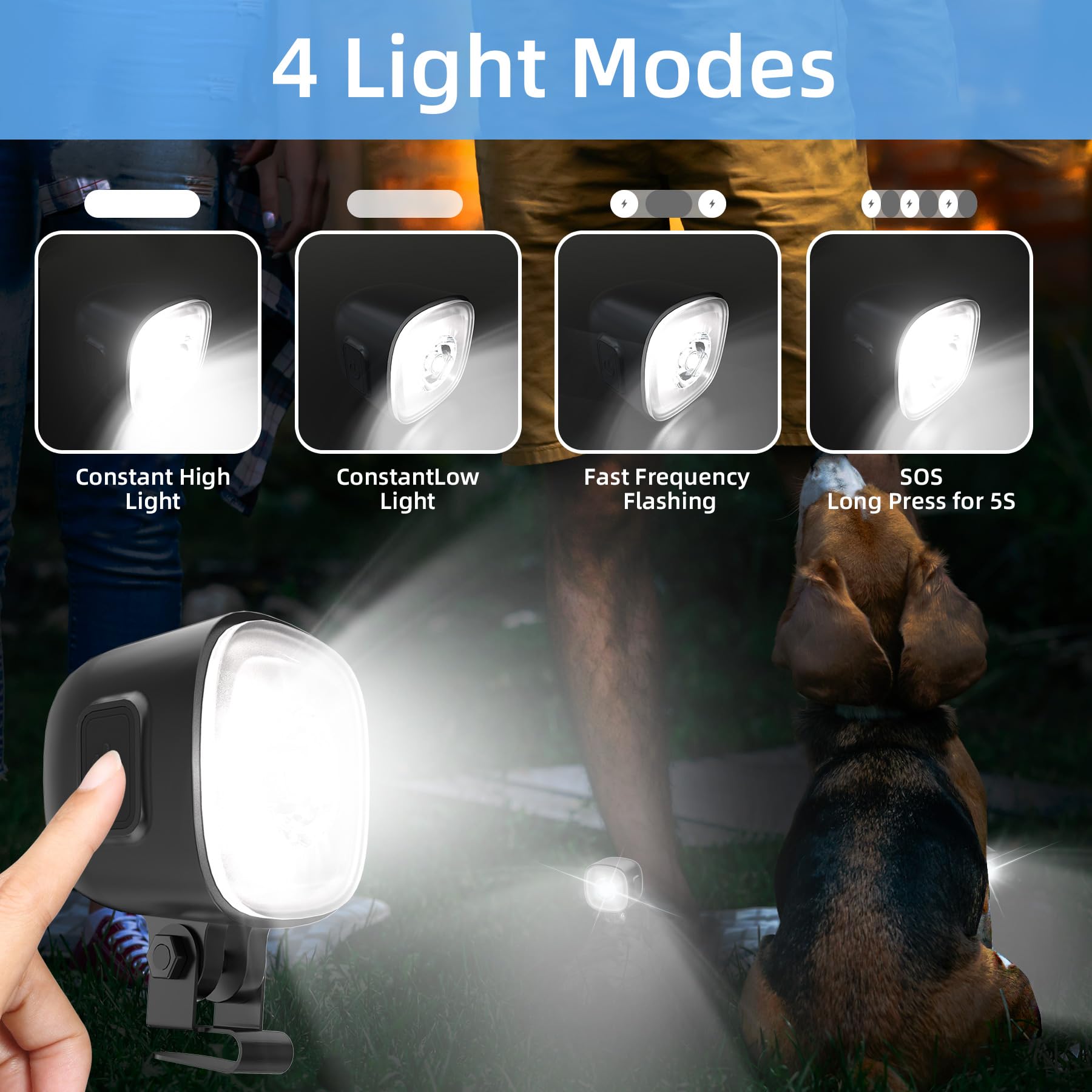 Cosoos Original 2 Rechargeable Headlights For Shoe Charms, Flashlight Attachment For Shoe Light Kids Boy Girl Men Women Sandal, Clip On Clog Headlamp Shoe Accessory Decoration Charm For Shoe