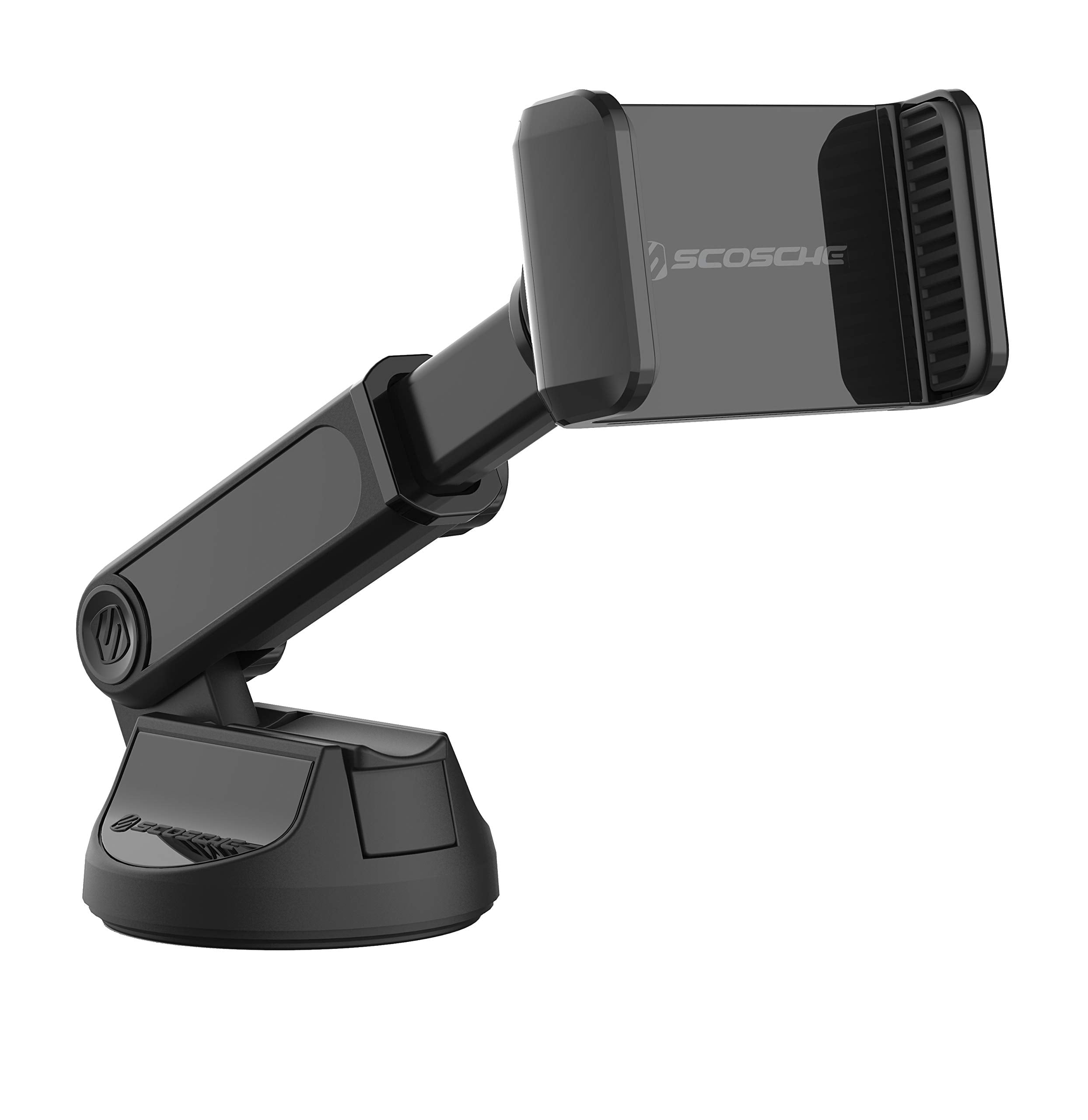 Scosche Uh4Wdex2-Sp Extendo Mount Car Phone Holder Windshield / Dashboard  Stickgrip Base  Telescoping Adjustable Arm  Black
