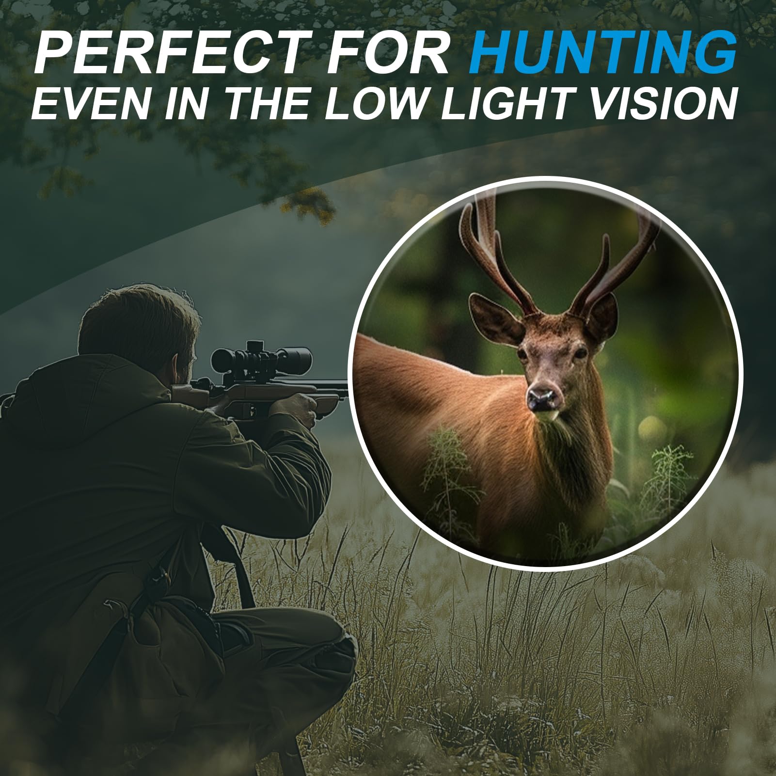 Wozel 10X25 High Powered Binoculars For Adults - Compact Binoculars For Kids With Large View - Small Pocket Binoculars For Bird Watching Hunting Stargazing Cruise Ship Travel Hiking