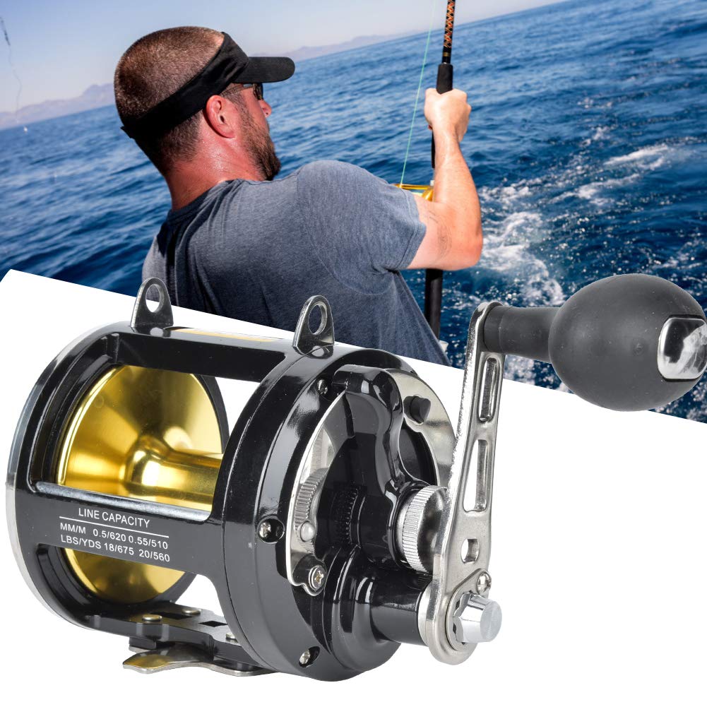 Vbestlife Fishing Conventional Jigging Reel Heavy Duty Fishing Reel Saltwater Sea Fishing Wheel For Saltwater And Freshwater