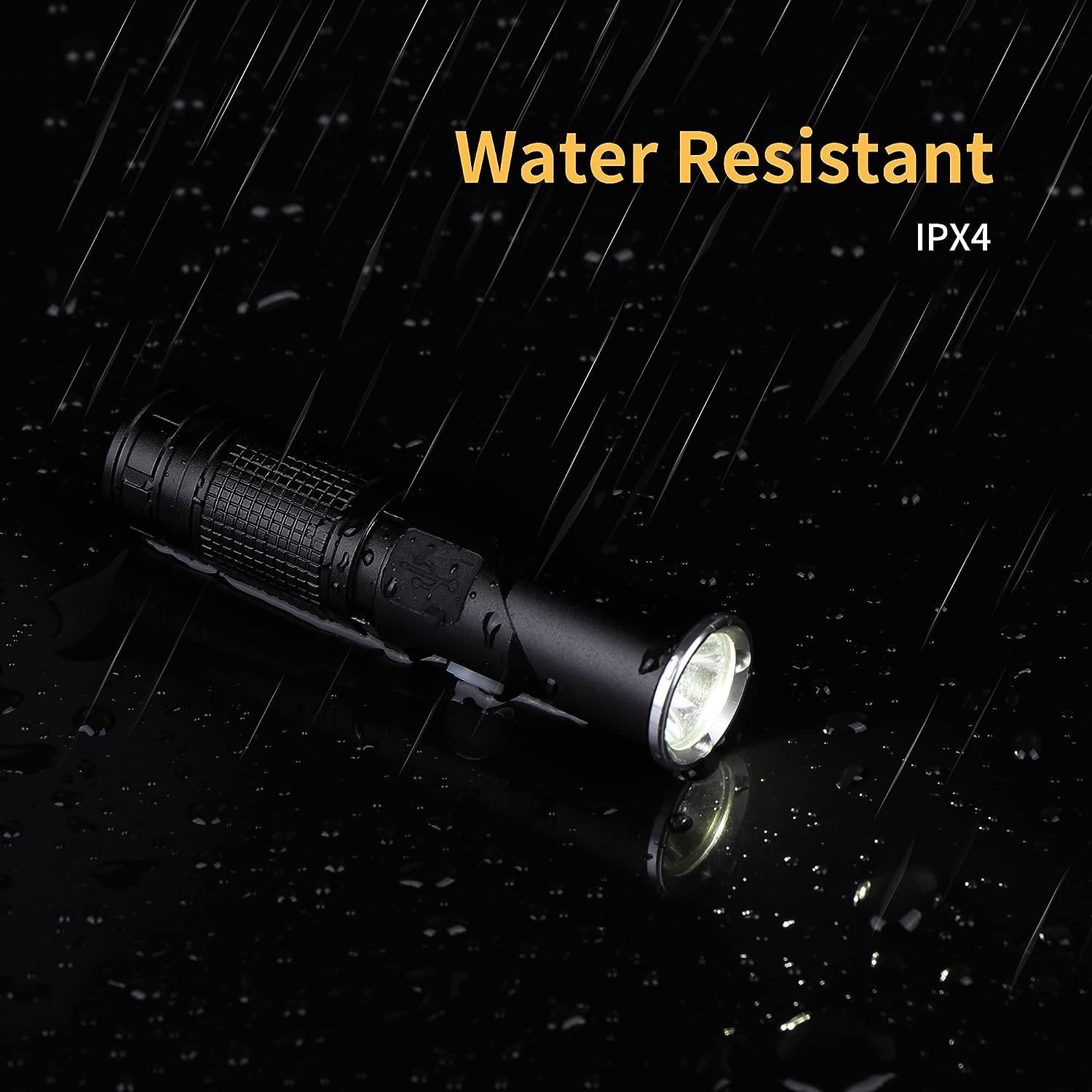 Lidefox Flashlight Rechargeable Mini Pocket Flashlights High Lumens 600 Lumen With Magnetic Base Waterproof Utility Led Flashlight For Camping Outdoor Emergencies