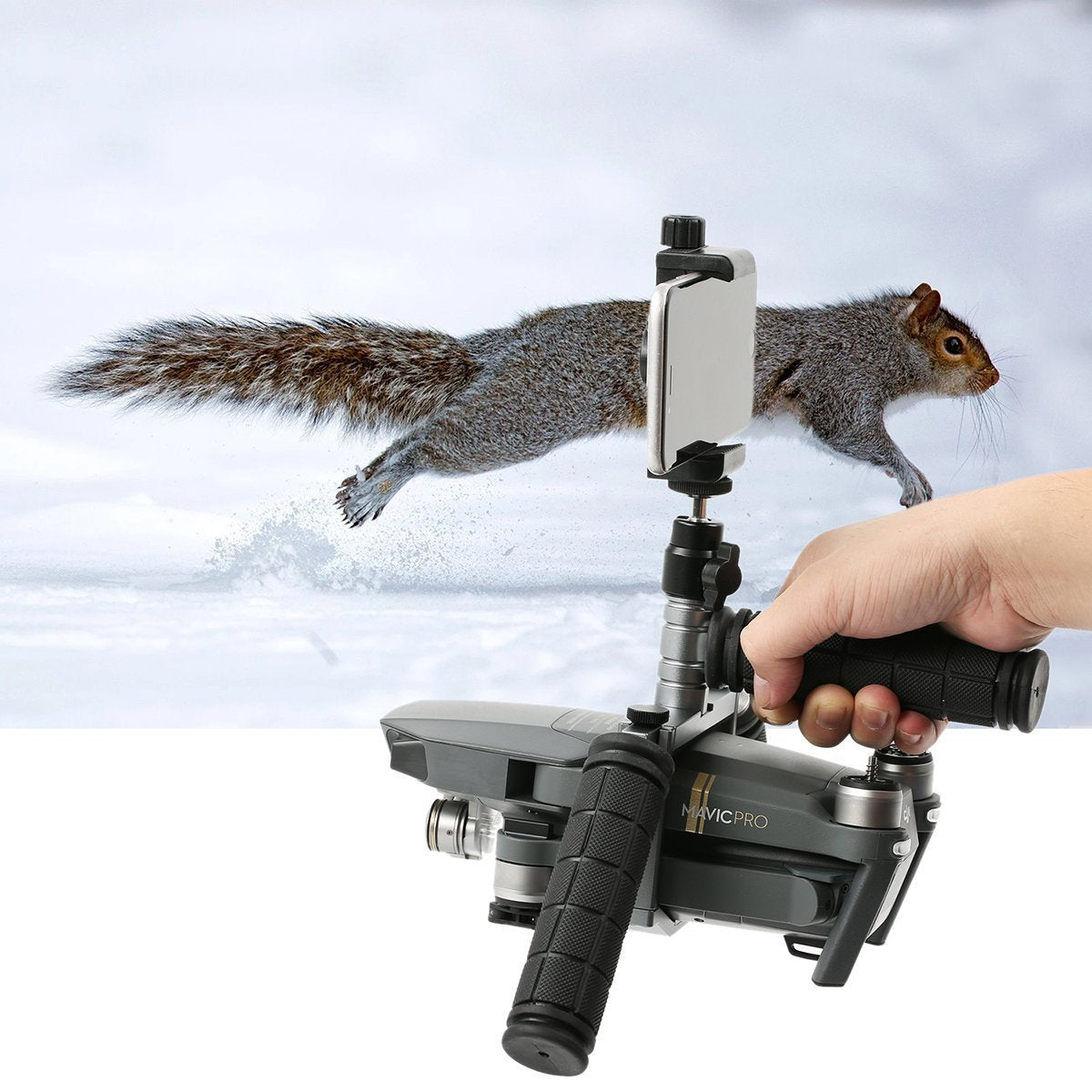Aoonar Cinema Tray, Metal Handheld Gimbals Camera Stabilizer Bracket Kit For Dji Mavic Pro And Platinum Version Drone Accessories