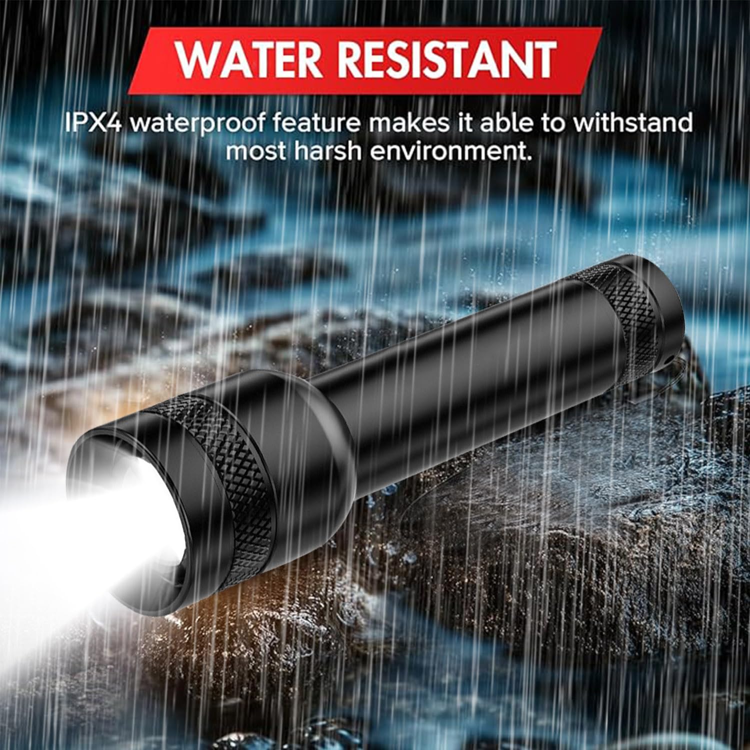Mviocs 2 Pack Flashlights Rechargeable, High Lumens Flashlight Torch, Super Bright Small Led Flash Light- Zoomable, Adjustable Brightness, Long Lasting For Camping, Outdoors And Home Emergency