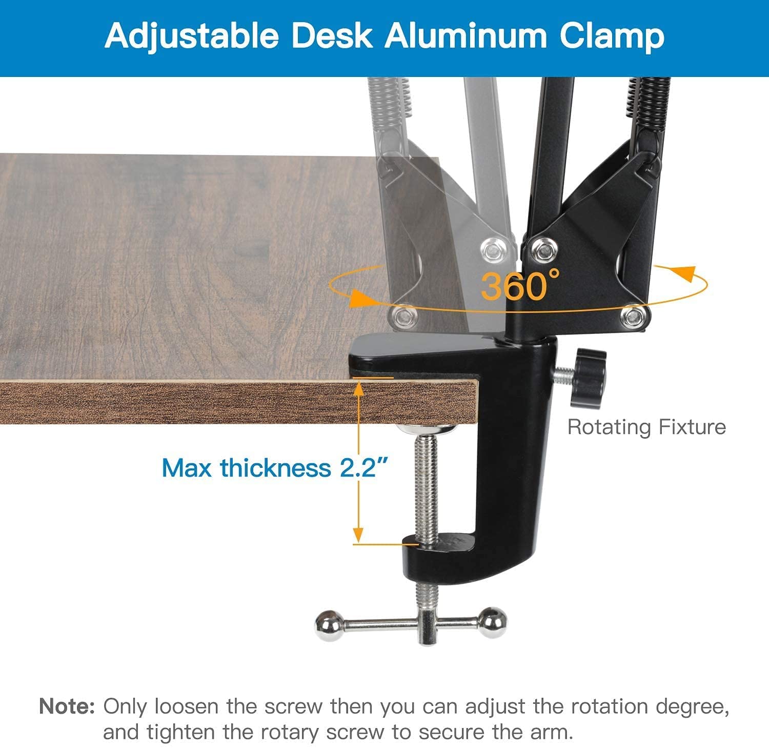 Etubby Webcam Stand Phone Holder Suspension Scissor Arm Camera Tripod Mount For Cellphones, Logitech Webcam C920 C930 C922 C615 And Other Devices With 1/4" Threaded