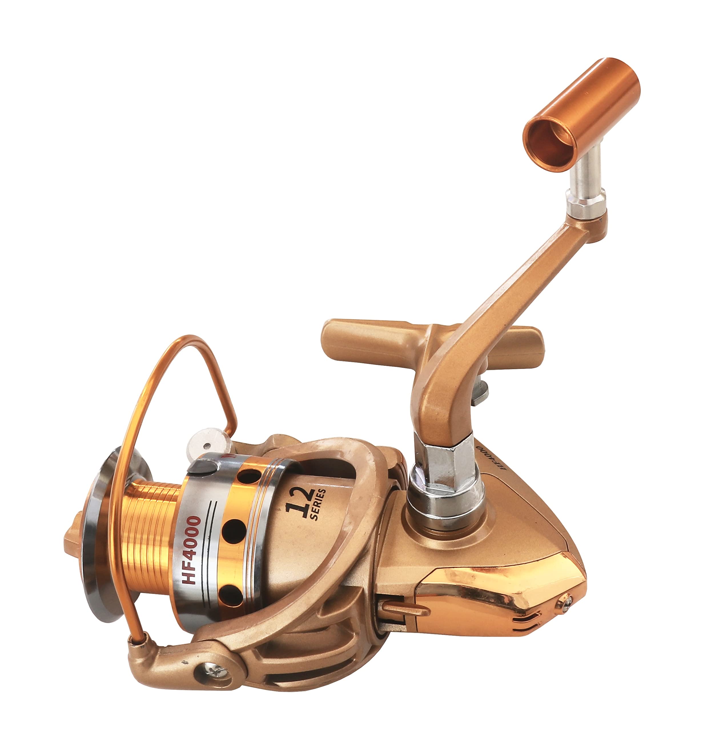 X-Cat Yumoshi Hf4000 Fishing Spinning Reel 10 Bb Gear Ratio 5.5:1 Golden Fishing Reel¡­