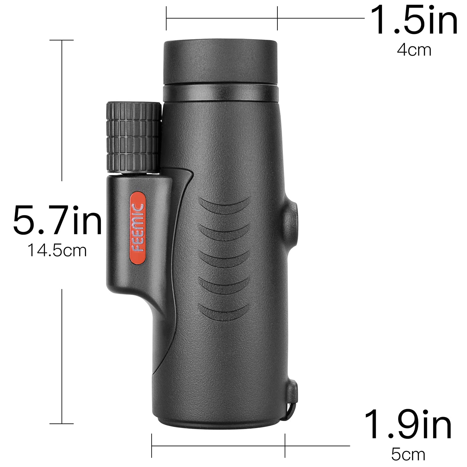 Feemic Monocular Telescope High Power 8X42 Monoculars Scope Compact Waterproof Fogproof Shockproof With Hand Strap For Adults Kids Bird Watching Hunting Camping Hiking Travling Wildlife Secenery