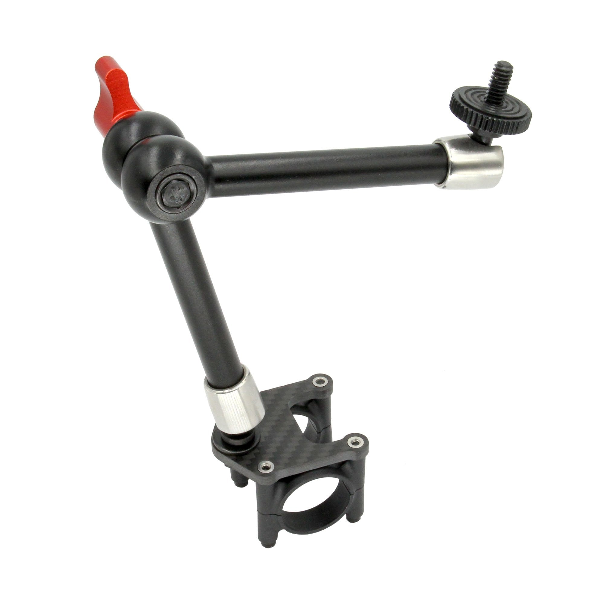 Gyrovu Gurovu Heavy Duty 11" Articulated Arm Monitor Mount For Dji Ronin-M/Mx, fly Movi Stabilizers Will Support Up To 12 Lb Load