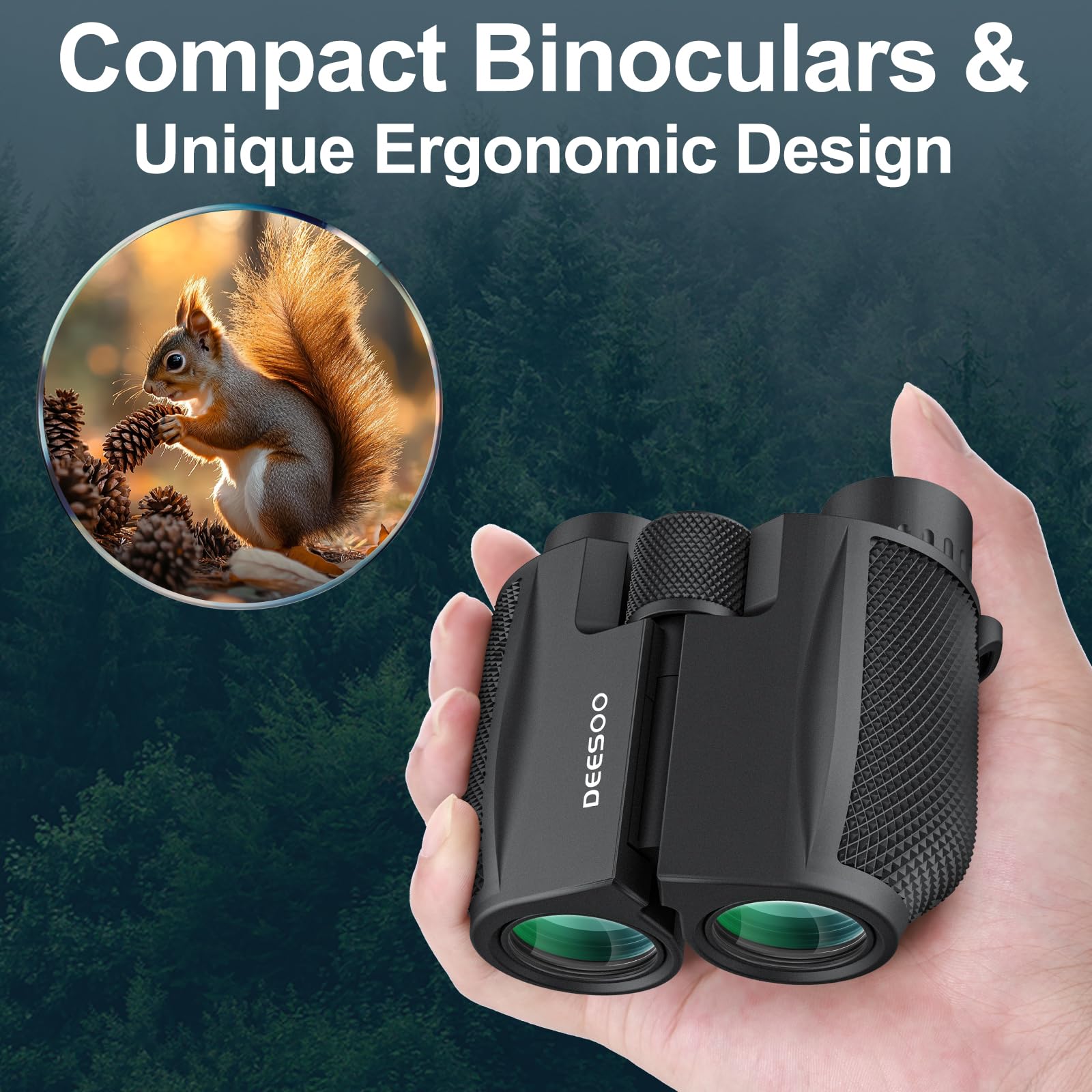 Deesoo 10X25 Binoculars: Compact Clarity For Nature'S Closest Views
