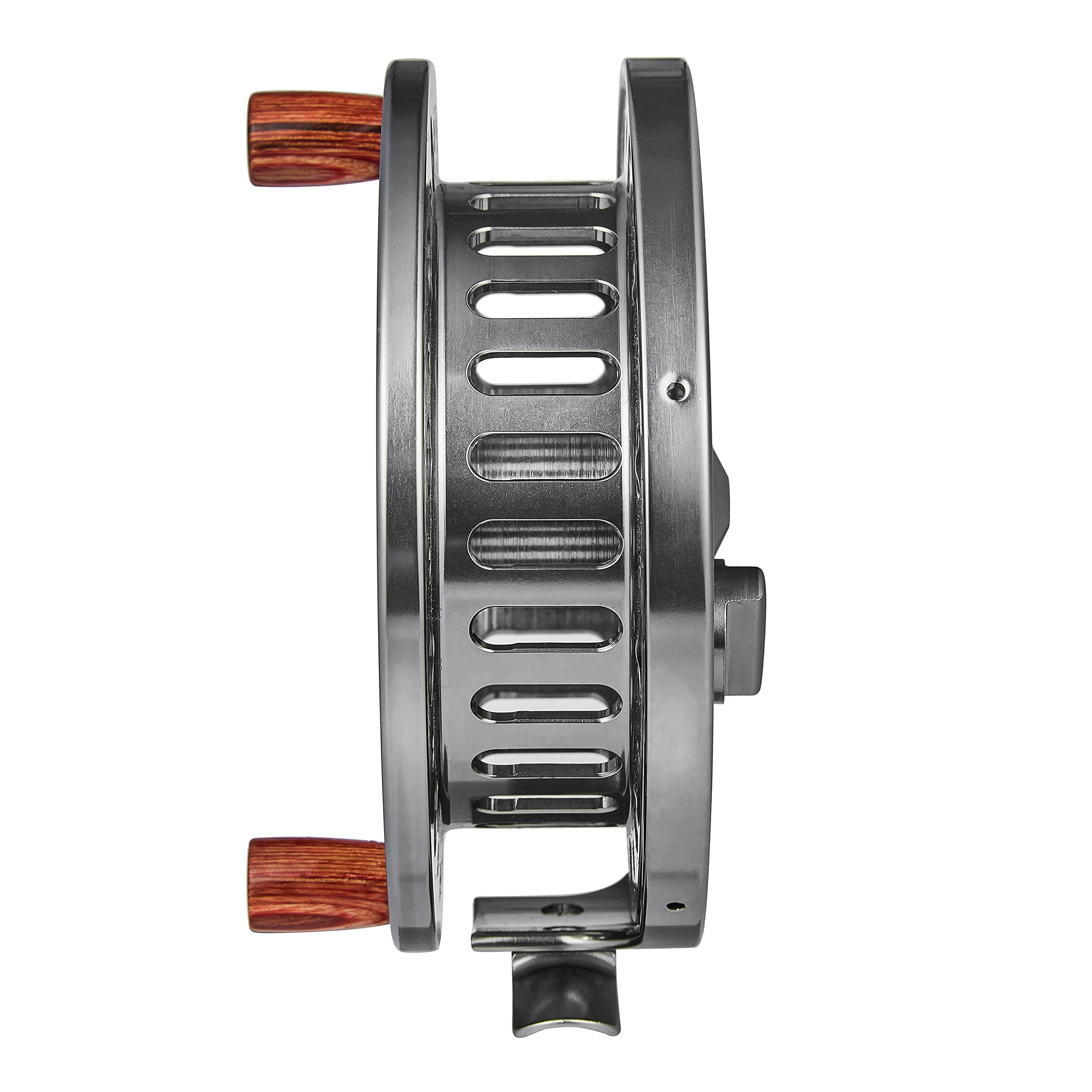 Saion 4.5 Inches Float Reel Centrepin Reel Steelhead Coarse Trotting Fishing Centerpin 114Mm Cnc Machine Cut Aluminum