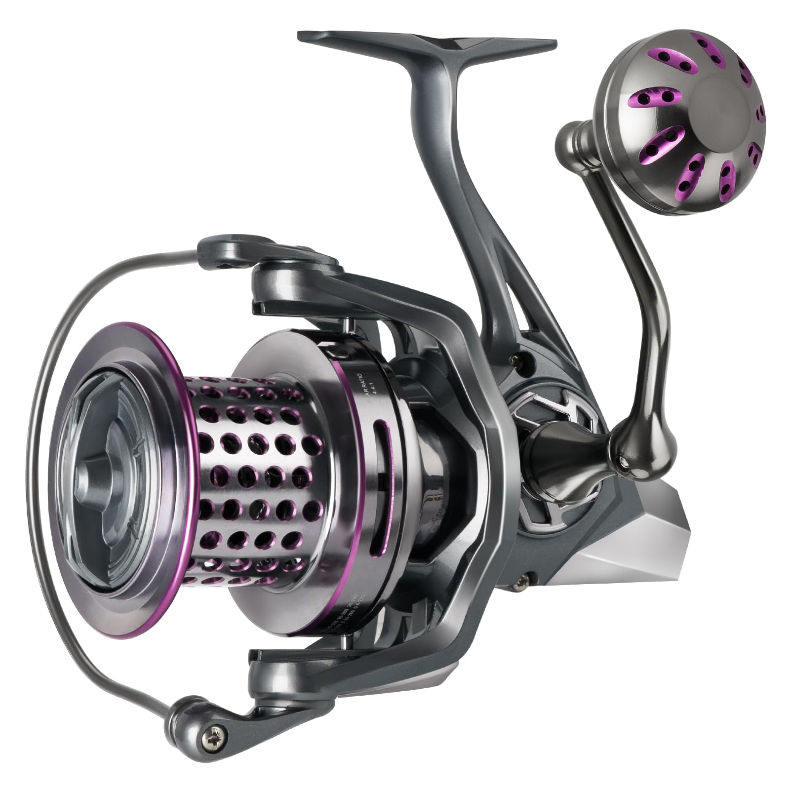 Thkfish Saltwater Spinning Reel 10000 Surf Fishing Reels Saltwater,13 +1 Bb,45Lb Max Drag,Ultra Smooth Heavy Duty Reel With Cnc Aluminum Spool Reels For Long Cast
