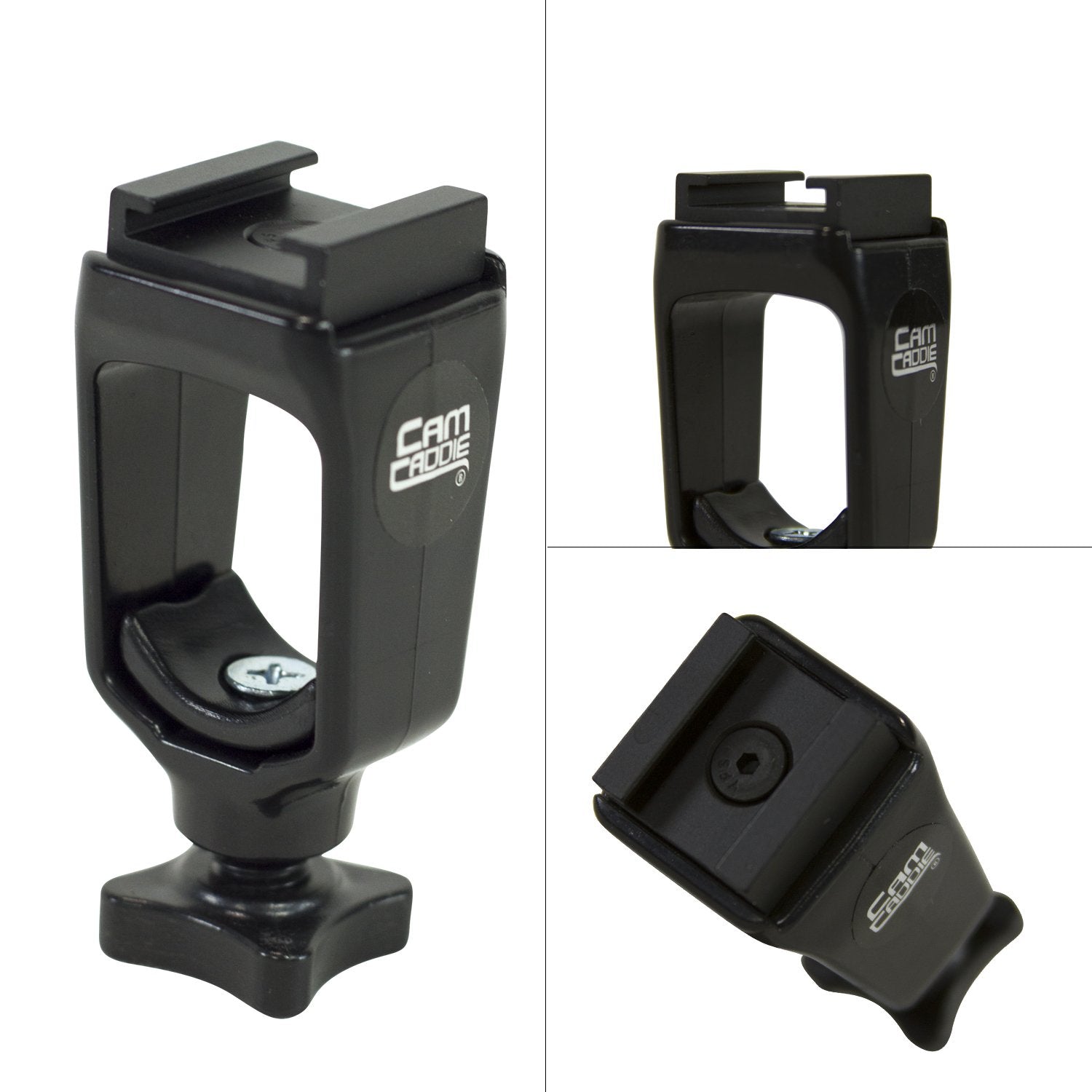 Cam Caddie Scorpion Ex Video Action Stabilizing Rig Handle Grip Handheld Stabilizer With Hot-Shoe Mount For Canon Nikon Sony Panasonic Dslr & Mirrorless Camera Camcorder (Single Cold Shoe)