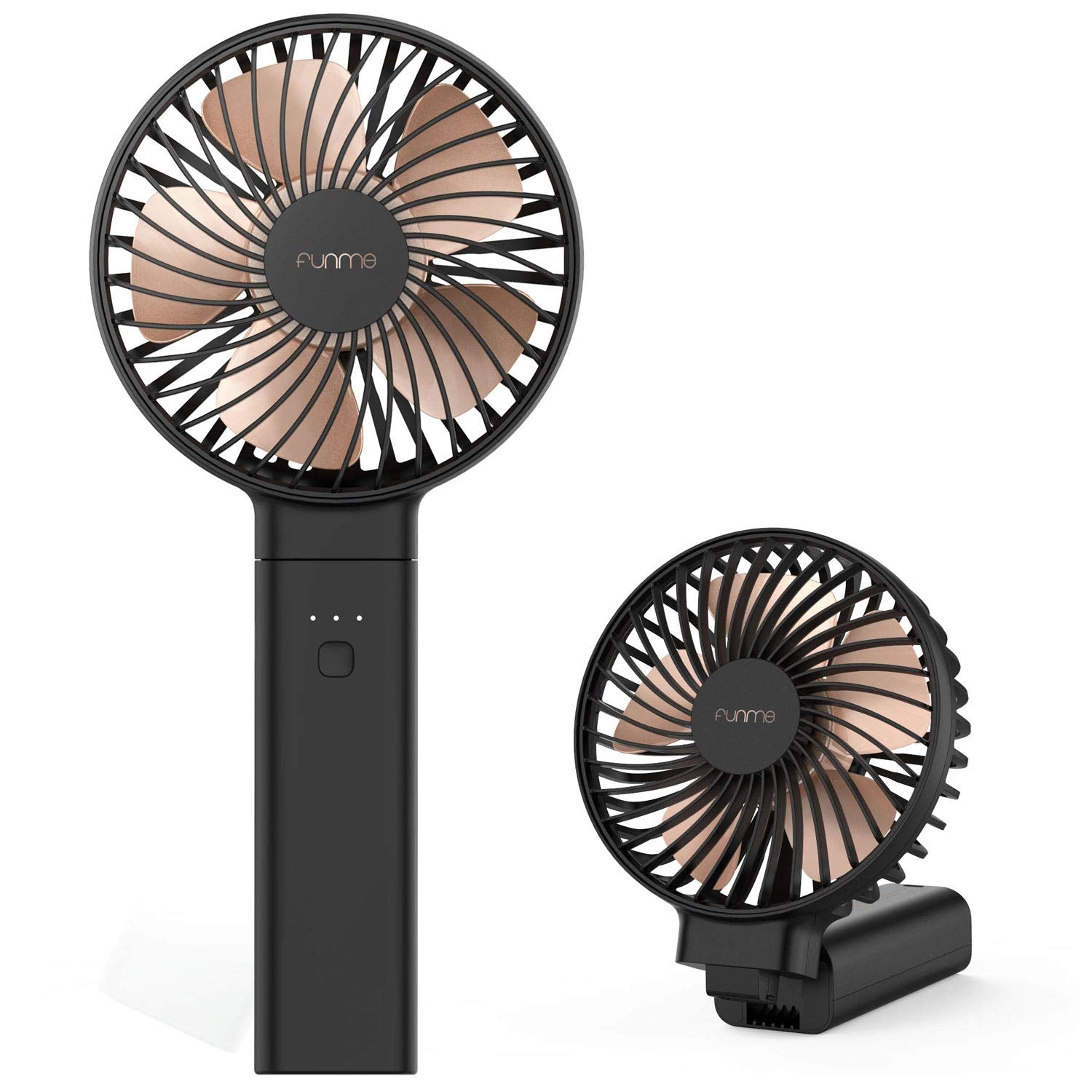Outxe Funme Portable Handheld Fan 5000Mah Usb Desk Fan Person 4 Speed Settings For Outdoor Travel - Koospark