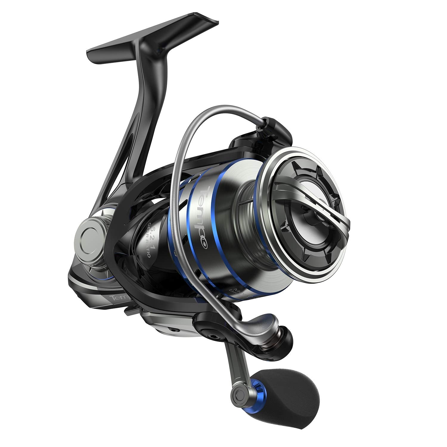 Tempo Apex Plus Spinning Reel, Ultralight Premium Magnesium Body, Super Smooth Fishing Reel With 10 + 1 Bb, Powerful And Durable Reel With Strong 39Lb Max Carbon Fiber Drag