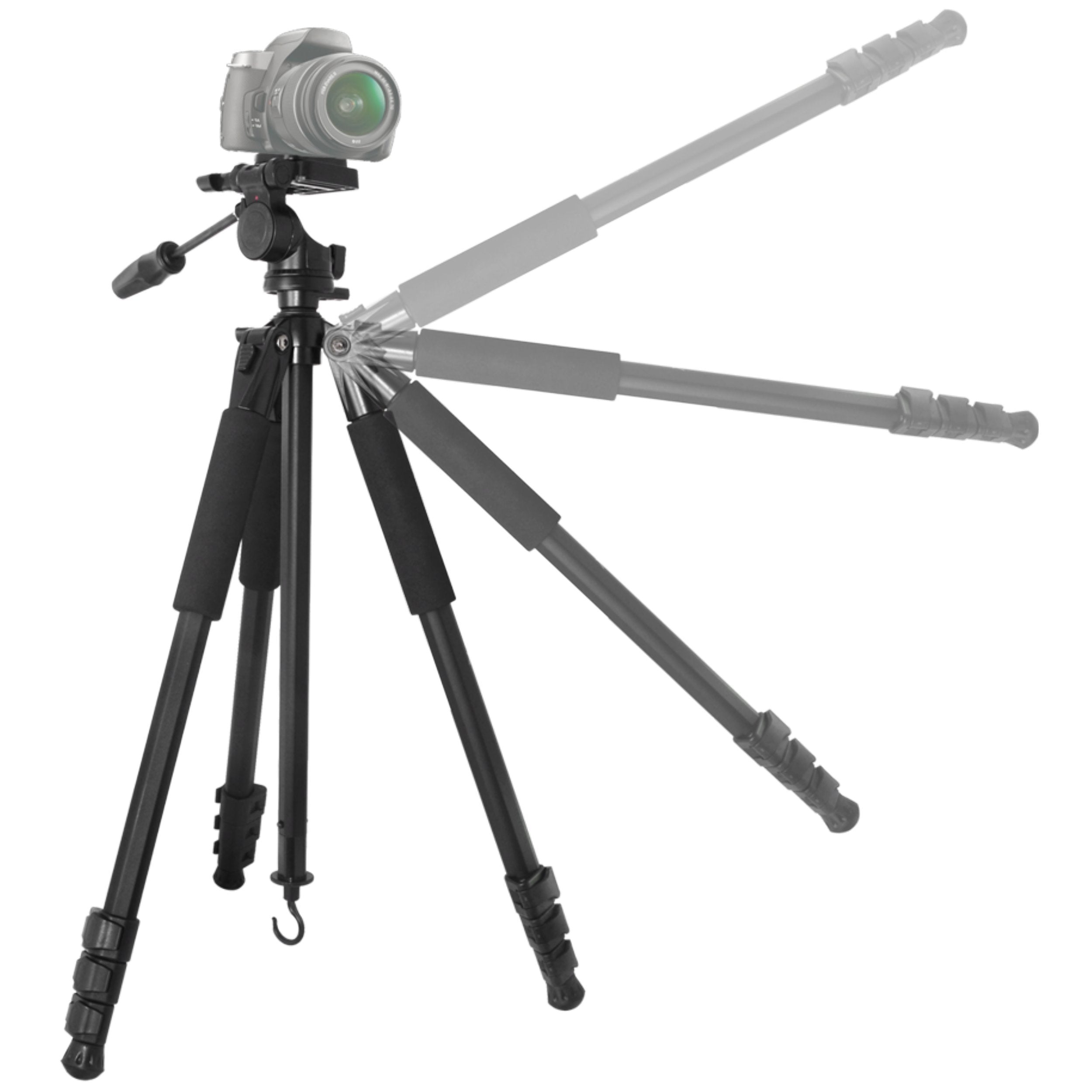 Shop Smart Deals Professional Macro/Telephoto 80" Tripod For Nikon, Canon, Sigma, Tamron, Pentax, Olympus: With Quick Release Mount & Carrying Case - Secure & Stable Photo - Video Support (90° Adjustable Leg Angle)