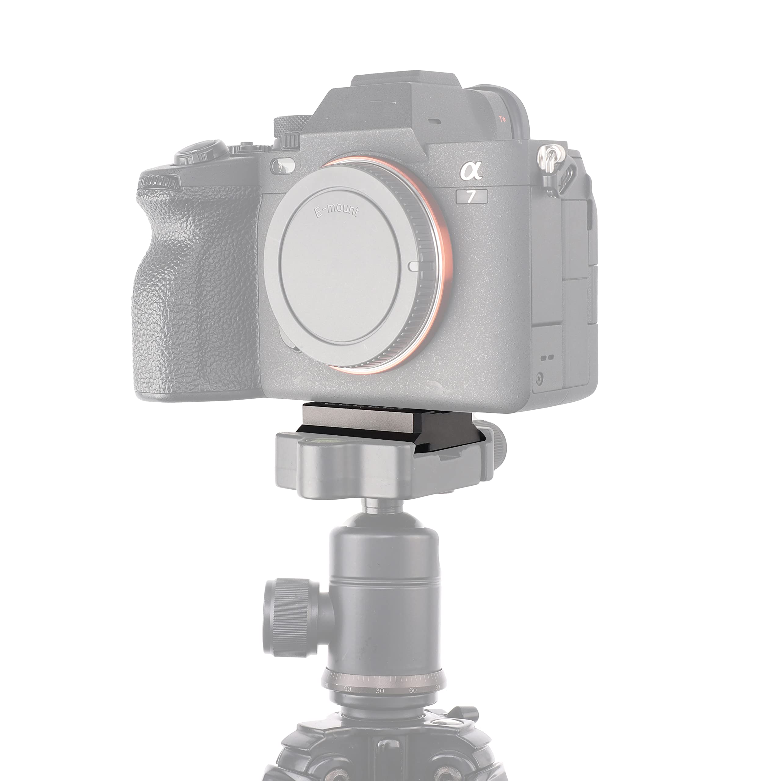 Fotga Rs Upper Camera Quick Release Plate For Dji Ronin Rs3 / Rs 3 Mini/Rs 3 Pro/Rs 2 / Rsc 2 / Rs 4 / Rs 4 Pro/Rs 4 Mini Gimbal Stabilizer Dslr Mirrorless Camera Compatible Arca Swiss Tripod
