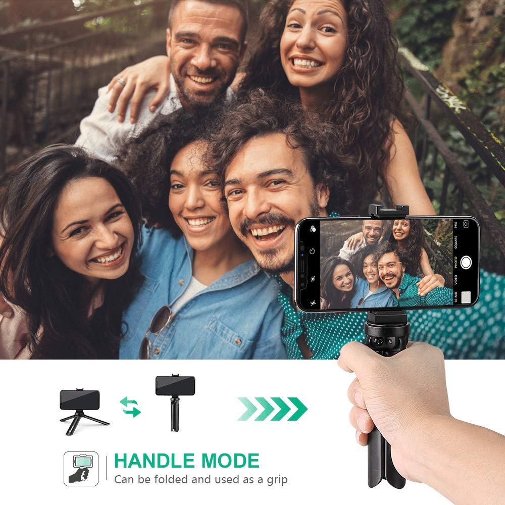 Zeadio Metal Mini Tripod, Max Load 20Kg/44Lb, Desktop Tabletop Stand Tripod, Fits For Smooth 4, Crane Plus, Crane 2, Osmo Mobile, Ronin-S, Vimble 2, Gimbal Handle Grip Stabilizer And All Cameras