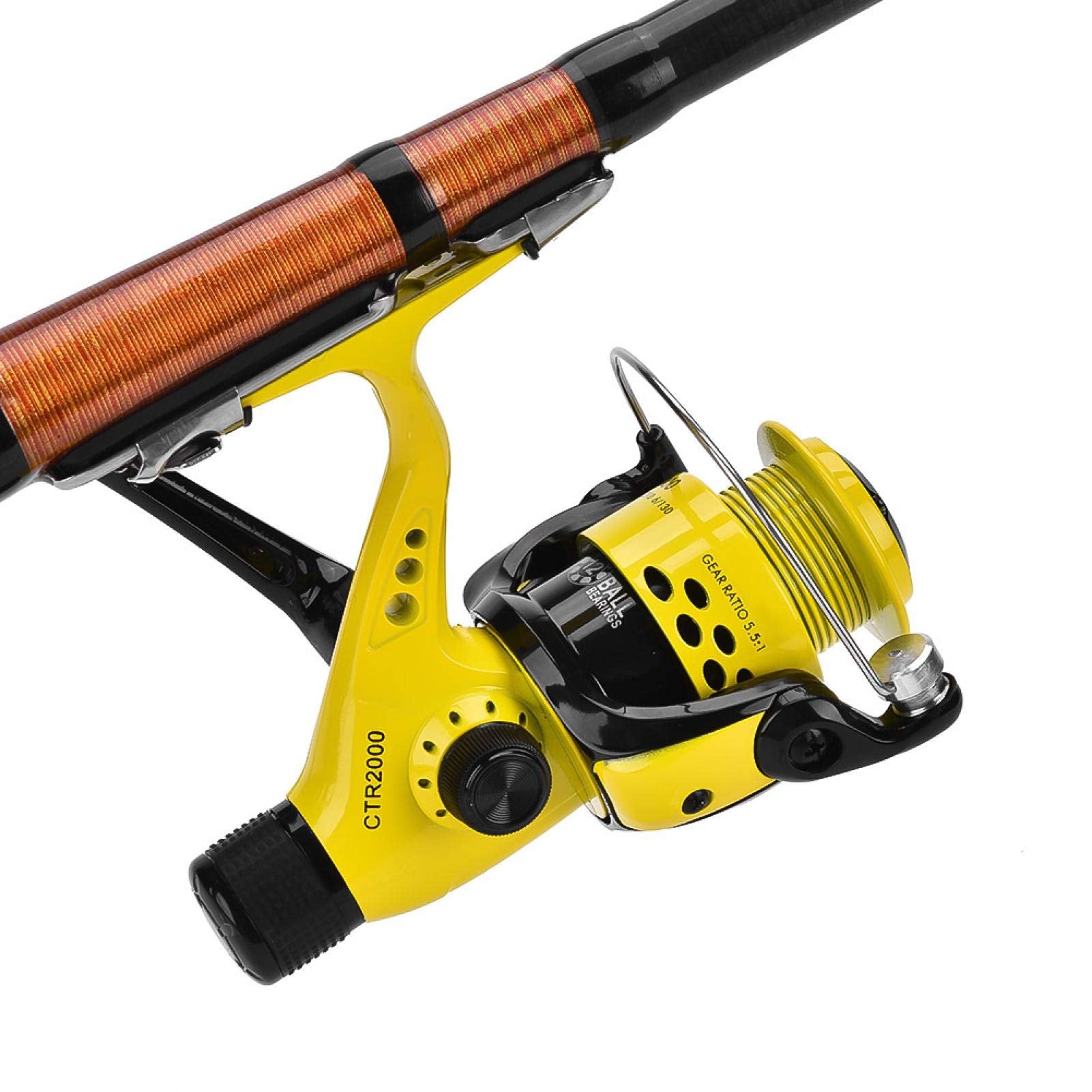 Cryfokt Casting Fishing Reel, 12 Ball Bearing Fishing Reels, For Fishing For Outdoor(2000)