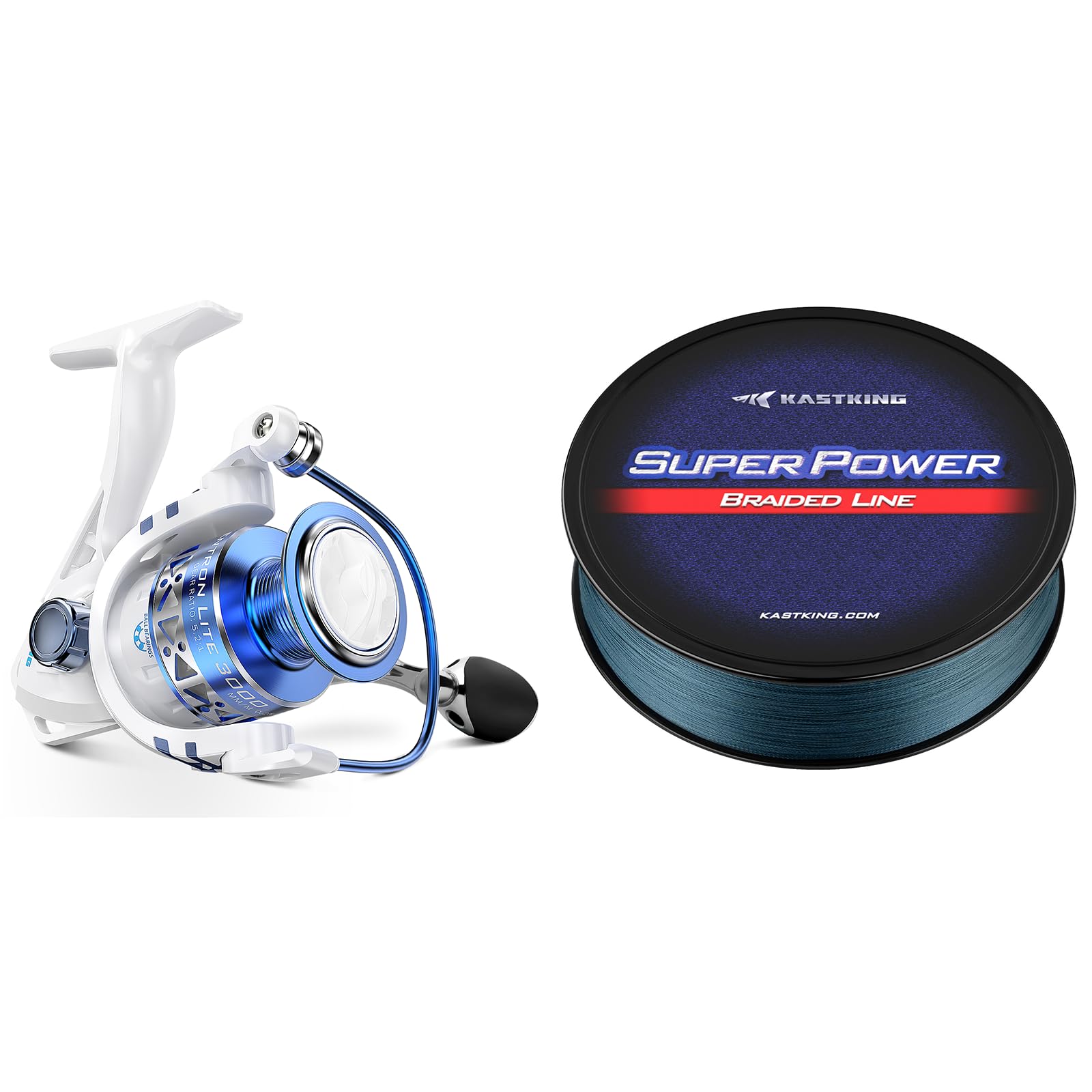 Kastking Centron & Centron Lite Spinning Reels & Superpower Braided Fishing Line