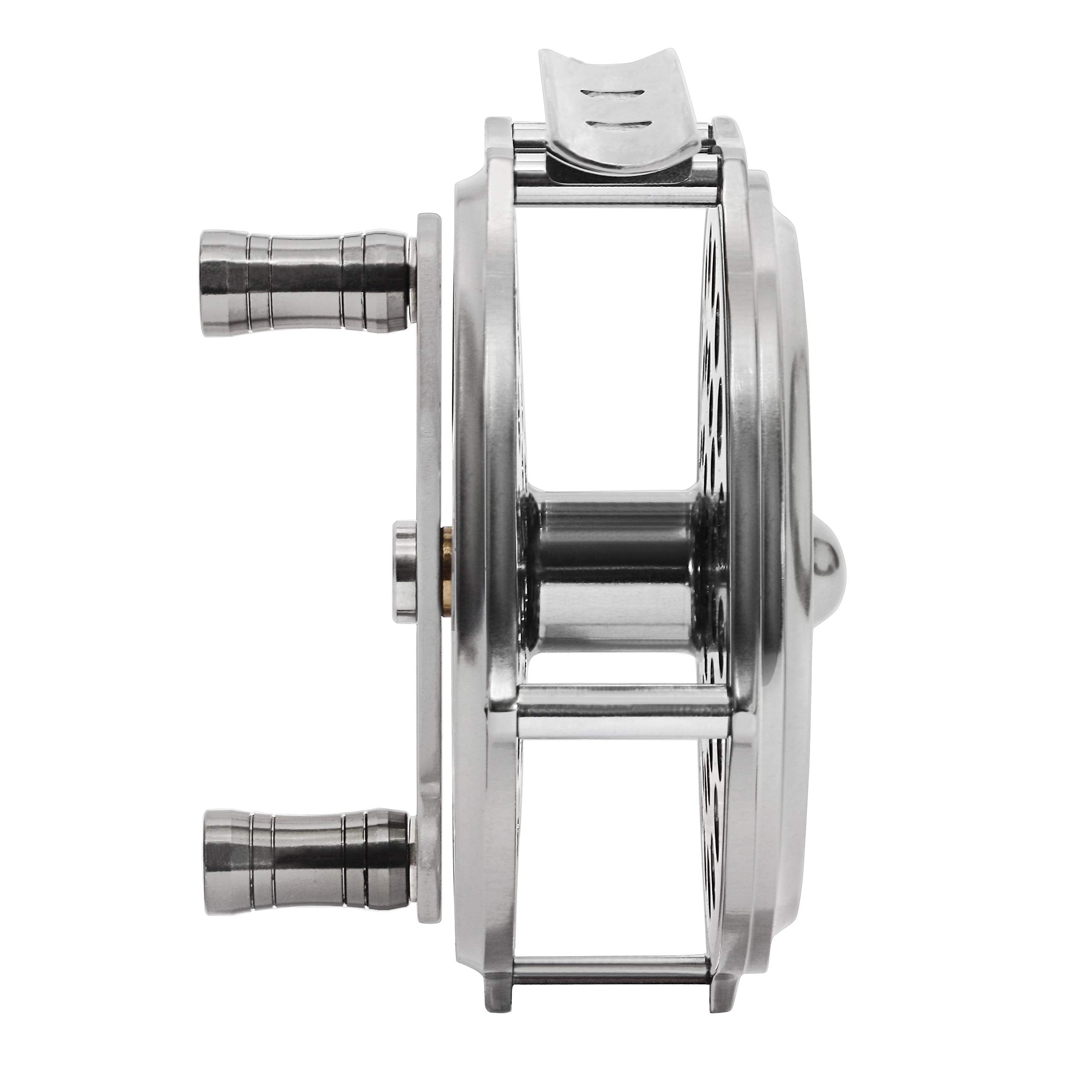 Channelmay 3/4Wt Classic Fly Fishing Reel Click And Pawl Cnc Machined Aluminum Freshwater Trout Fishing.