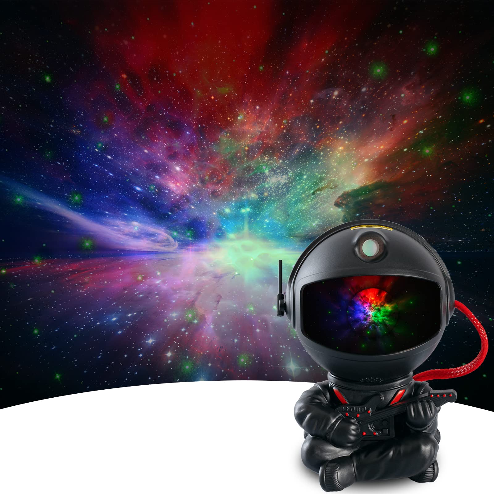 Shjqjjlbcq Galaxy Projector, Astronaut Star Projector, Kids Night Light For Bedroom, Adult Playroom,Ceiling, Room Decoration