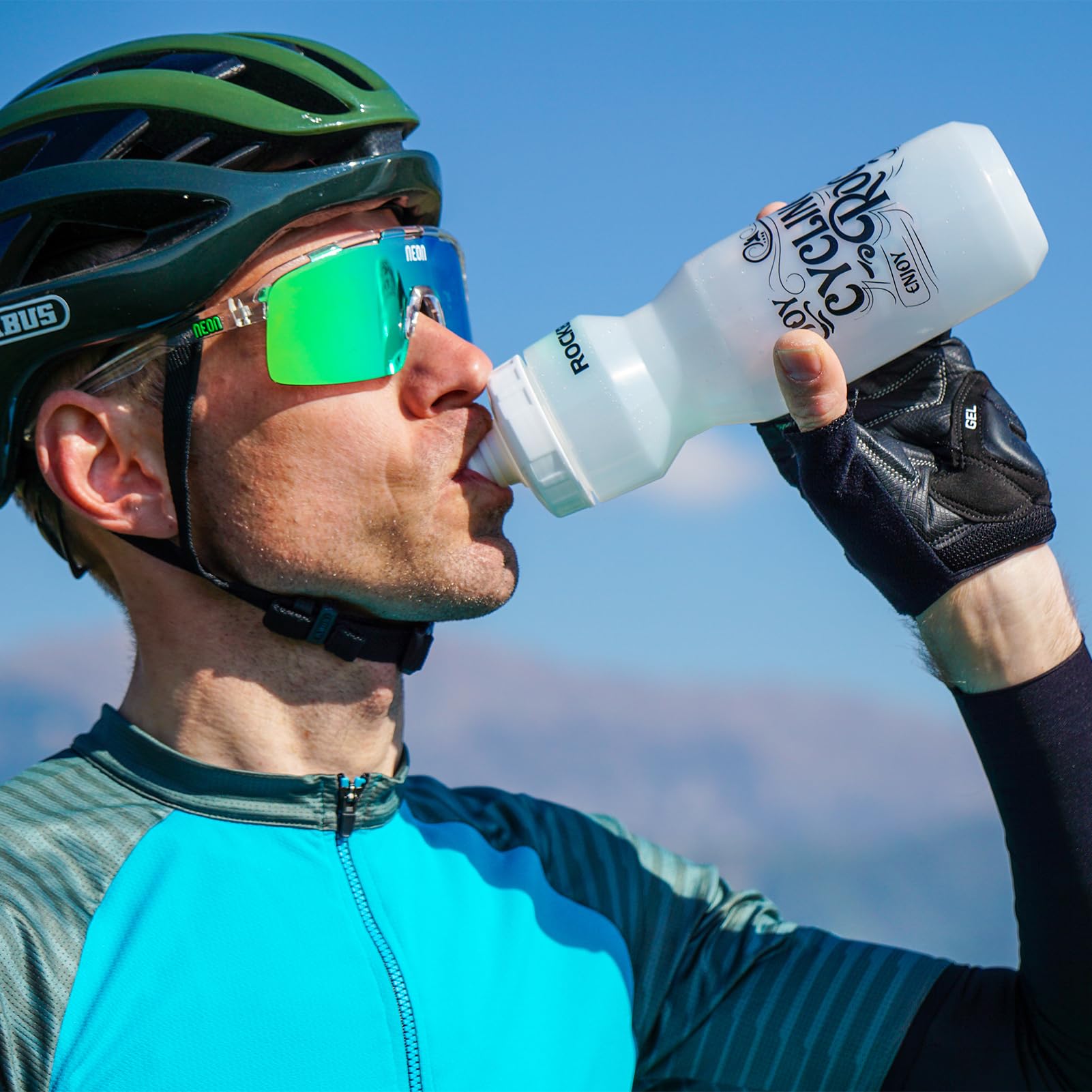 Rockbros Cycling Water Bottle, 20-25Oz Cycling Bottle,-