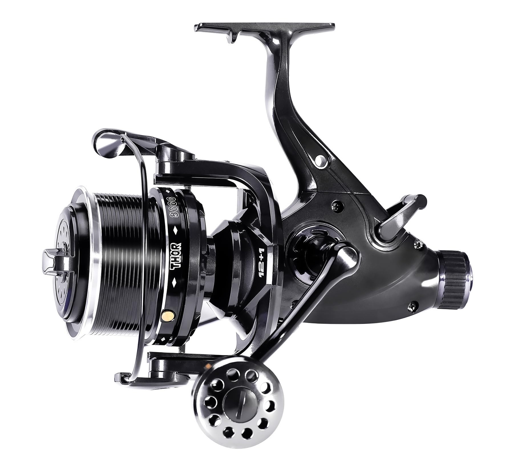 Ktgcozs Tor7000 Spinning Fishing Reel 5.2:1 12+1Bb High Speed 40Lb Max Drag Aluminum Spool Freshwater
